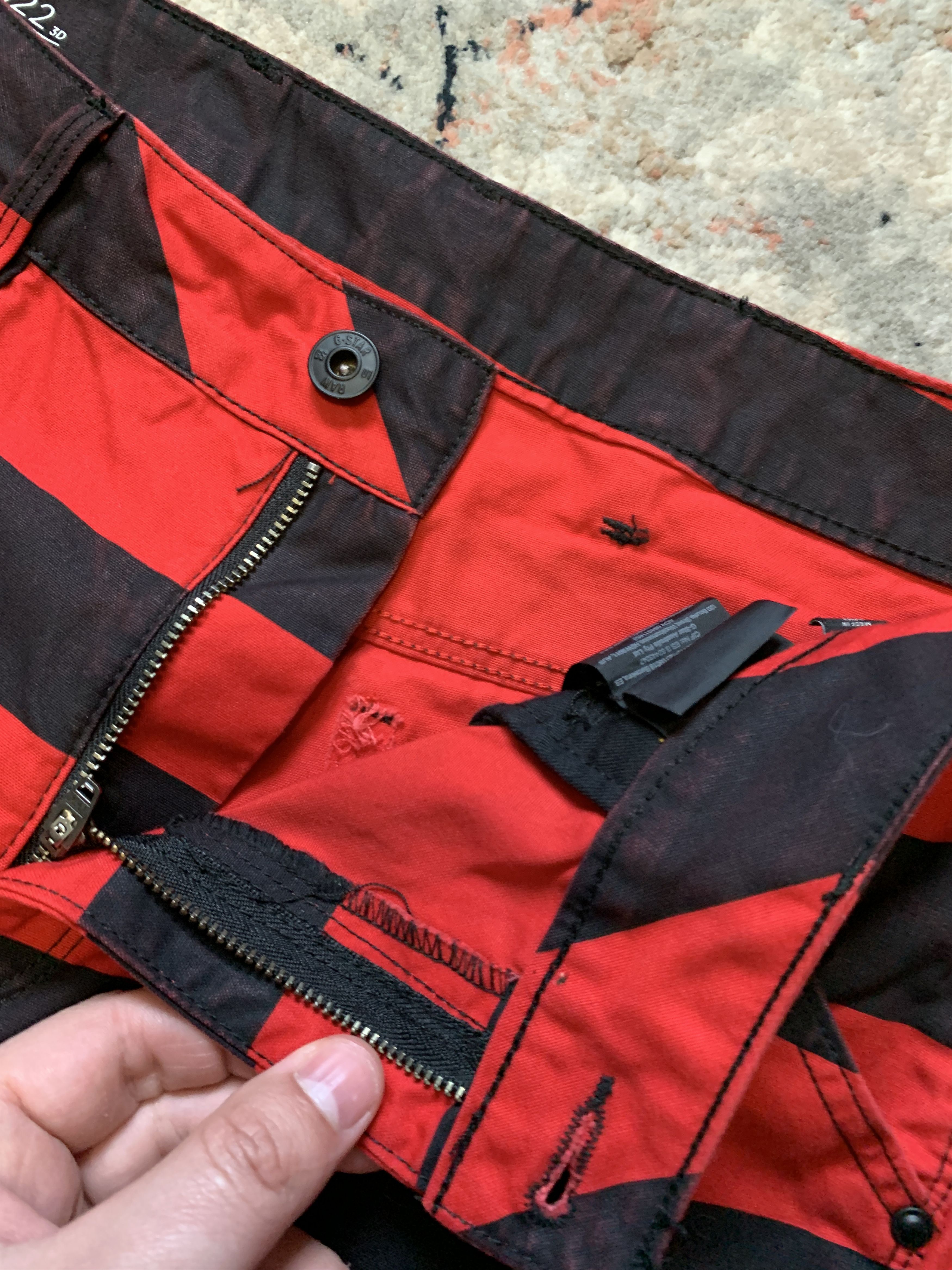 G-Star G-Star Raw 3D Mid Boyfriend Pants Size 29" - 6 Thumbnail