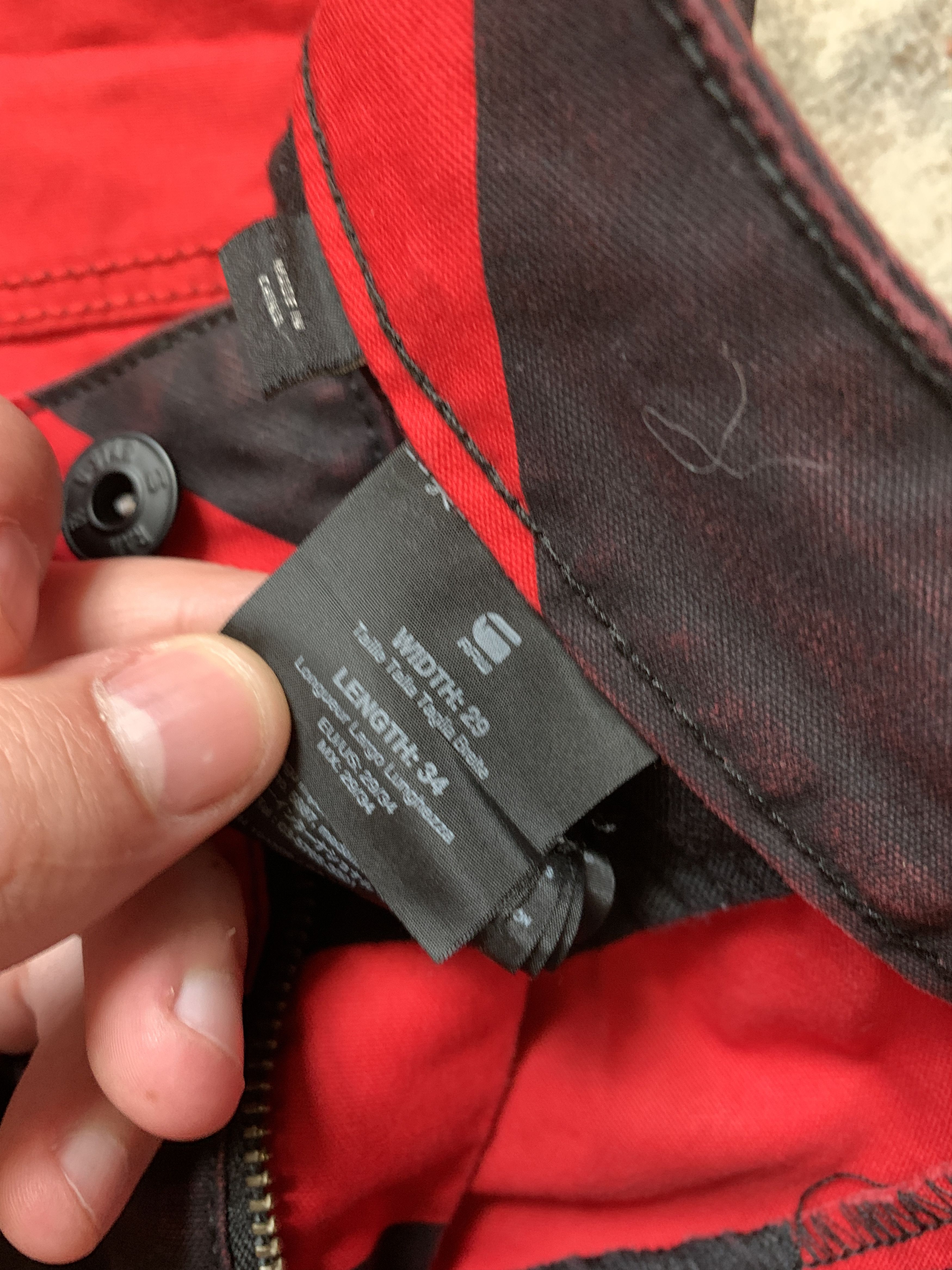 G-Star G-Star Raw 3D Mid Boyfriend Pants Size 29" - 7 Thumbnail