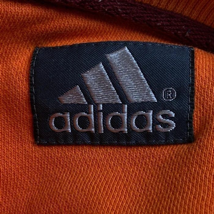 Adidas × Vintage Mens Sweatshirt Adidas Vintage Size L Orange Size US L / EU 52-54 / 3 - 8 Thumbnail