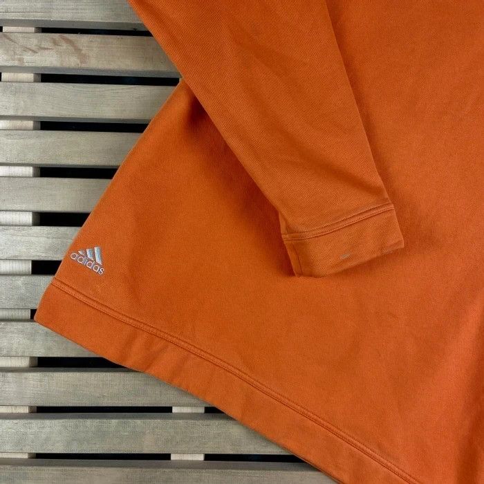 Adidas × Vintage Mens Sweatshirt Adidas Vintage Size L Orange Size US L / EU 52-54 / 3 - 3 Thumbnail