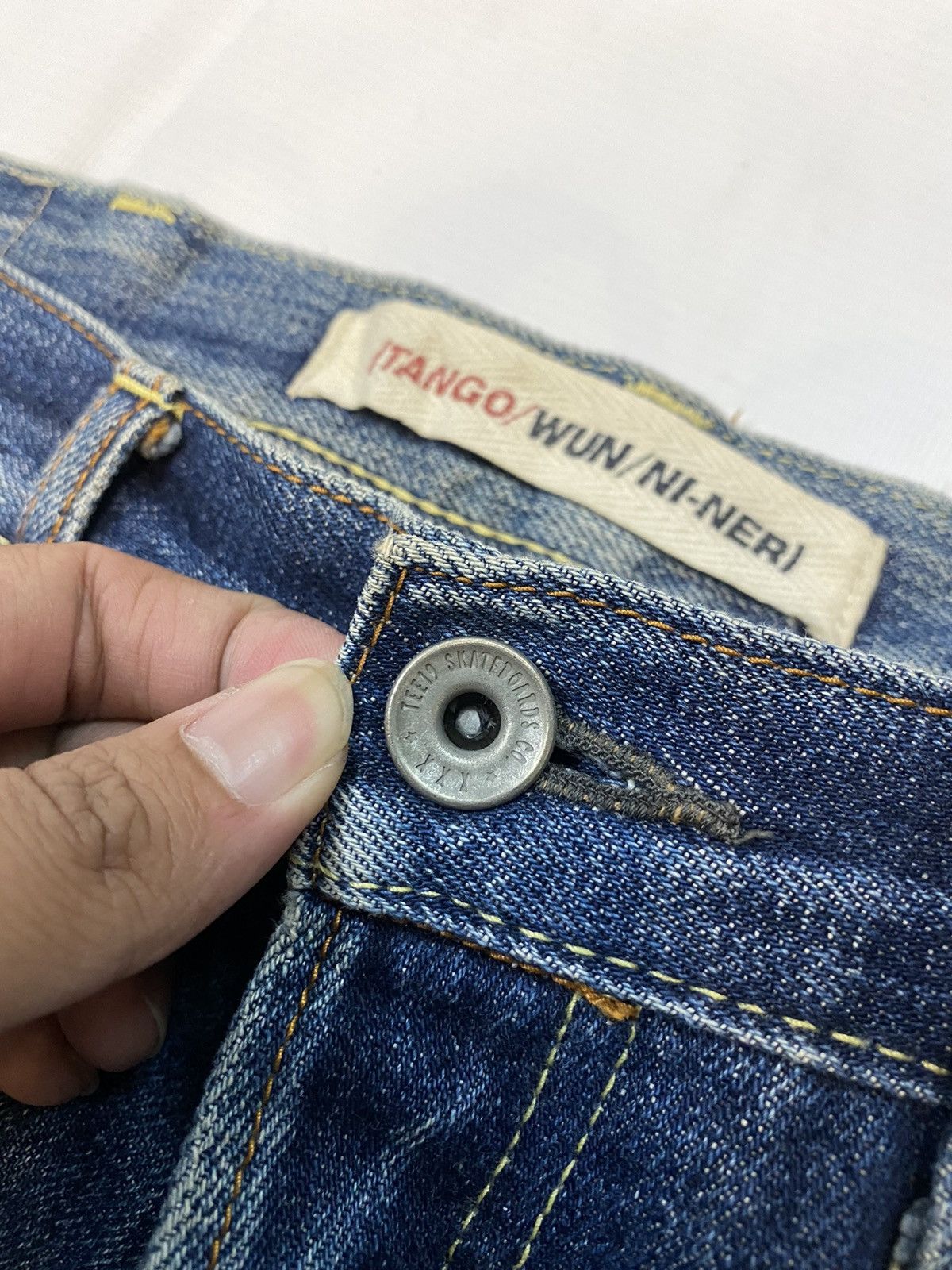 Japanese Brand × Vintage Vintage Selvedge Denim Teenineteen Skateboard Size US 32 / EU 48 - 4 Thumbnail