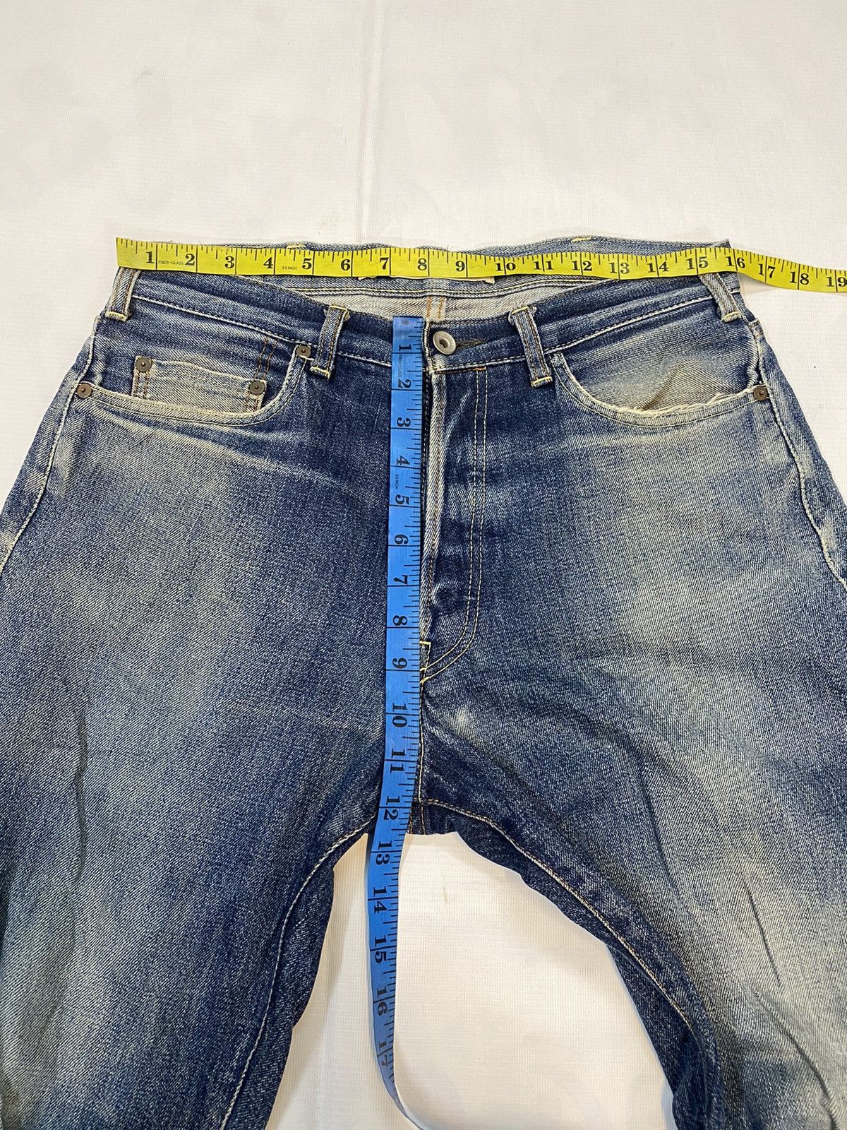 Japanese Brand × Vintage Vintage Selvedge Denim Teenineteen Skateboard Size US 32 / EU 48 - 17 Thumbnail