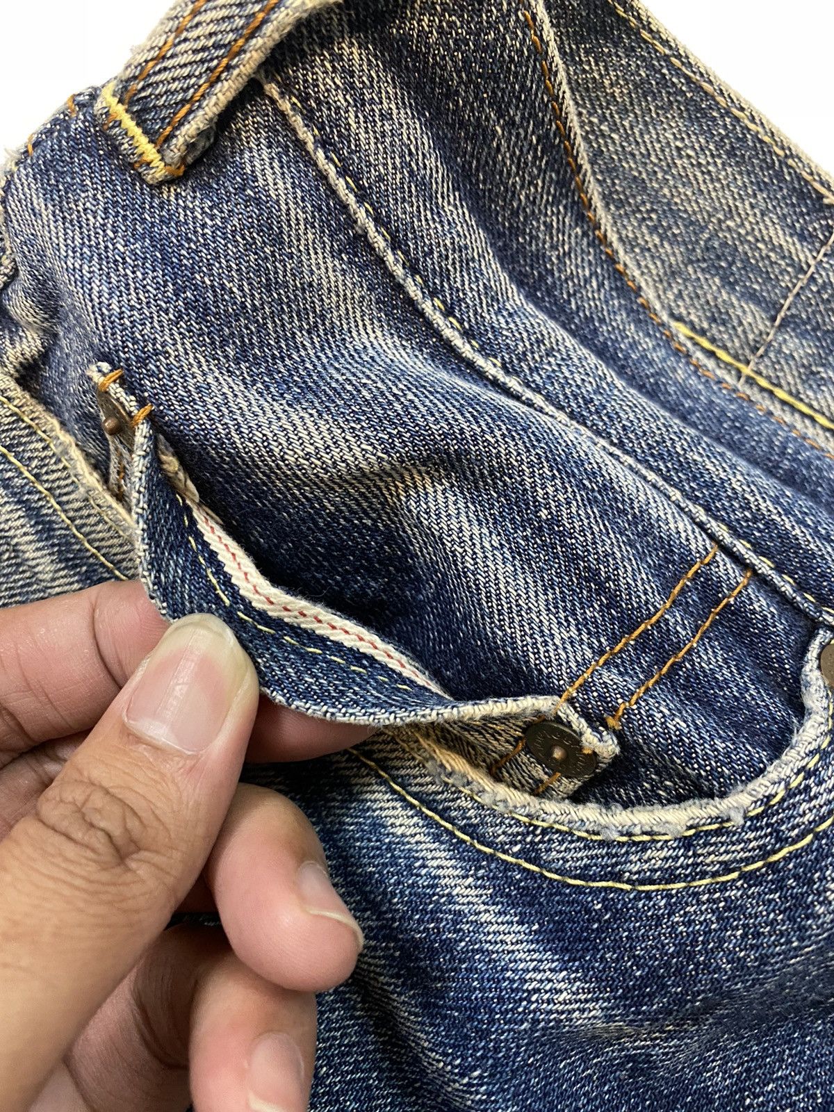 Japanese Brand × Vintage Vintage Selvedge Denim Teenineteen Skateboard Size US 32 / EU 48 - 5 Thumbnail