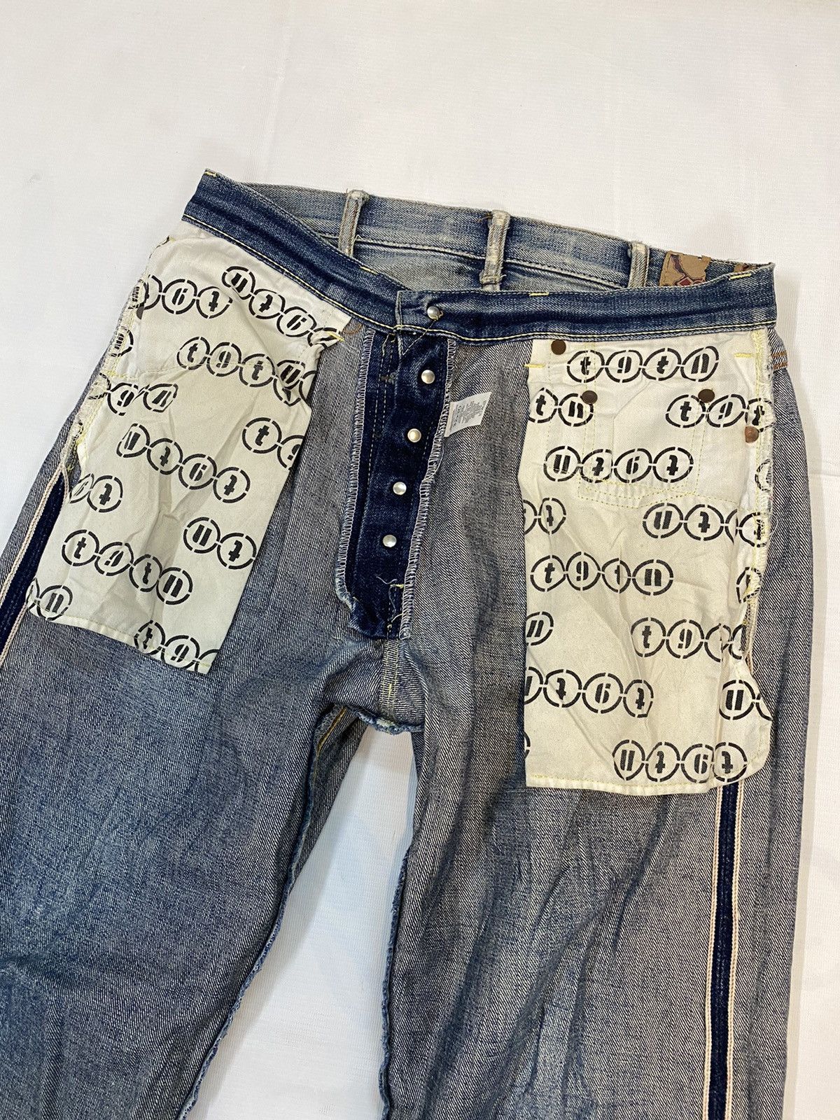 Japanese Brand × Vintage Vintage Selvedge Denim Teenineteen Skateboard Size US 32 / EU 48 - 16 Thumbnail