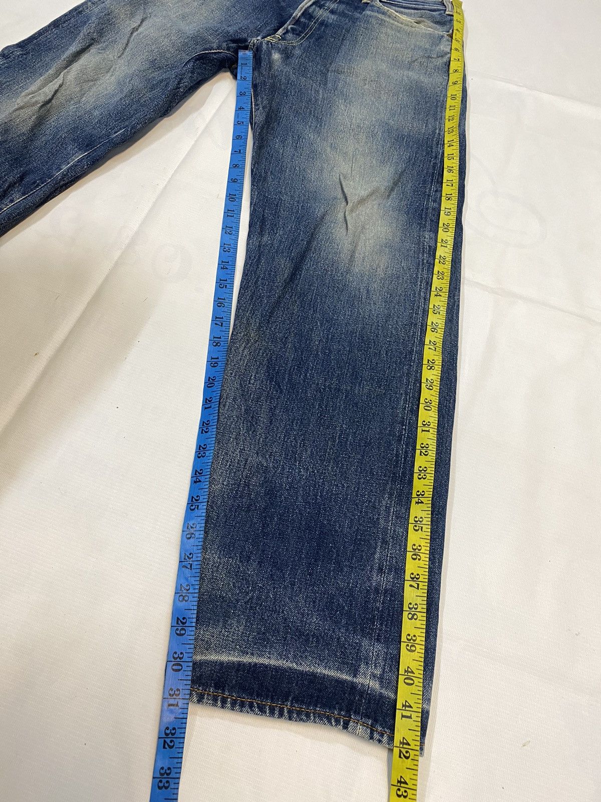 Japanese Brand × Vintage Vintage Selvedge Denim Teenineteen Skateboard Size US 32 / EU 48 - 18 Thumbnail