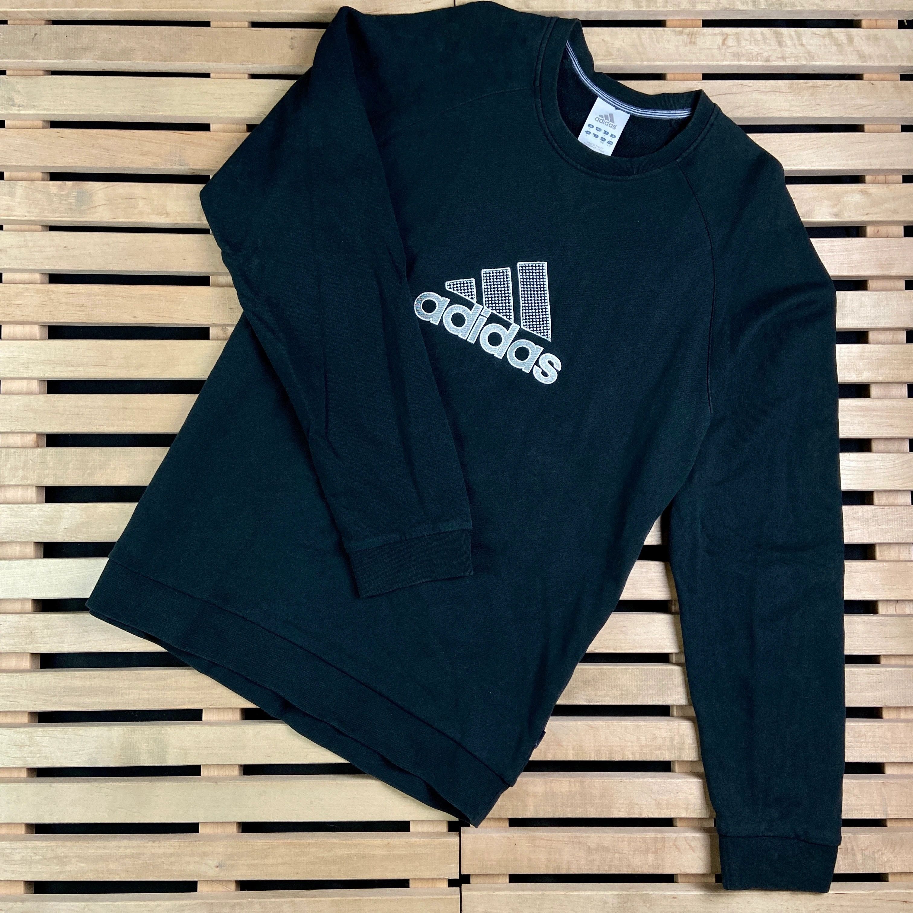 Adidas × Vintage Mens Sweatshirt Adidas Vintage Big Logo Size L Size US L / EU 52-54 / 3 - 1 Thumbnail