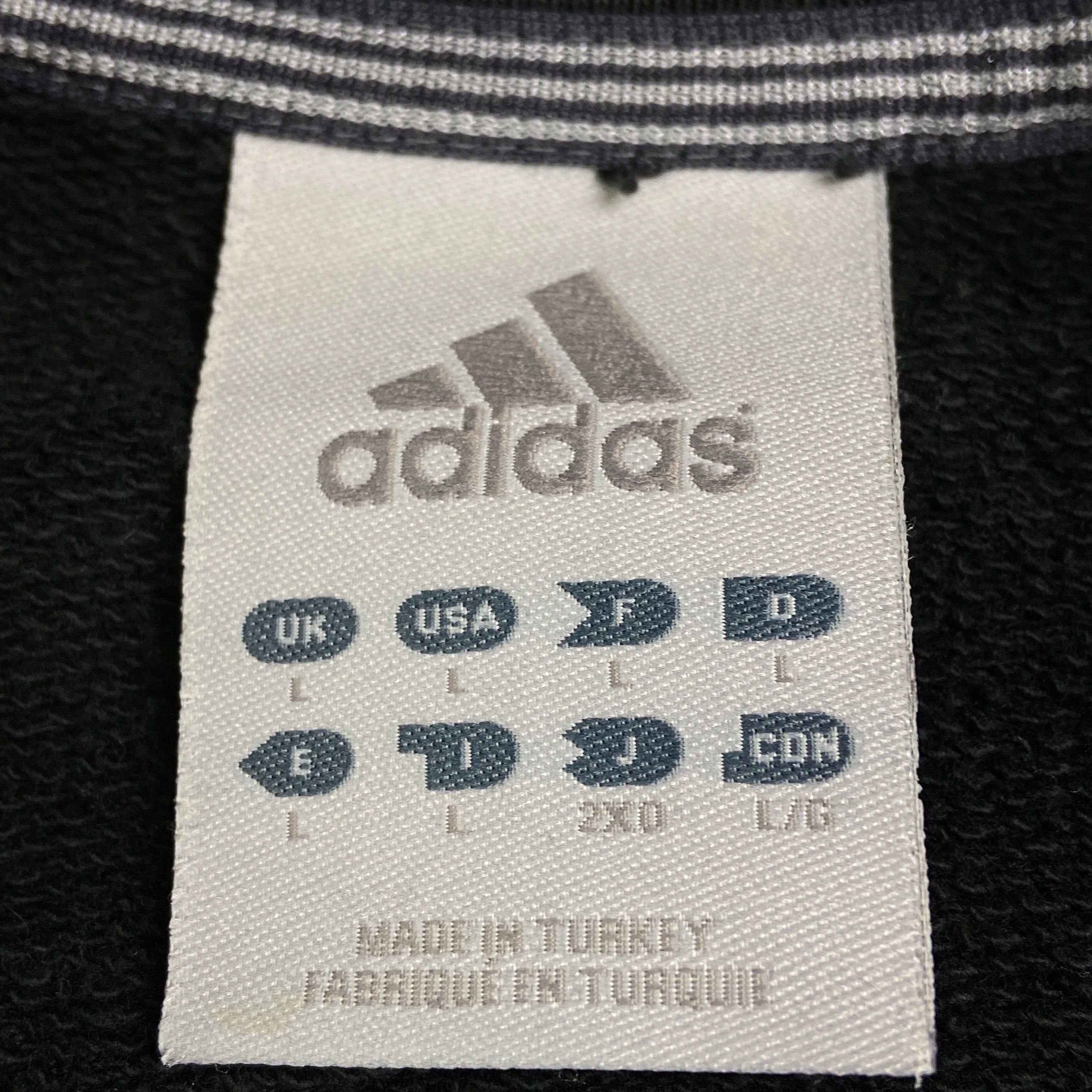 Adidas × Vintage Mens Sweatshirt Adidas Vintage Big Logo Size L Size US L / EU 52-54 / 3 - 5 Thumbnail