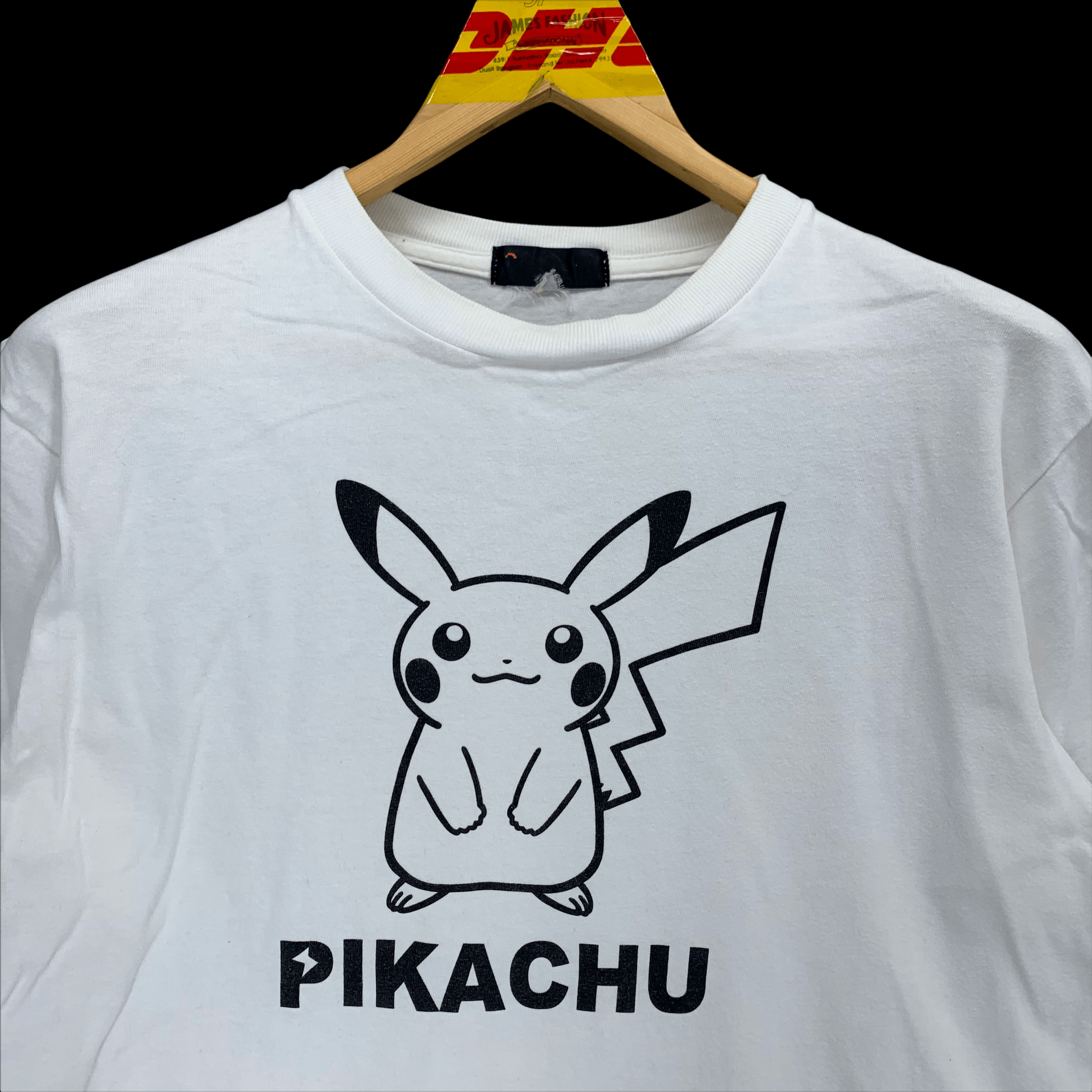 Pokemon Pokemon Pikachu Big Logo Tees #3167-110 Size US M / EU 48-50 / 2 - 2 Thumbnail