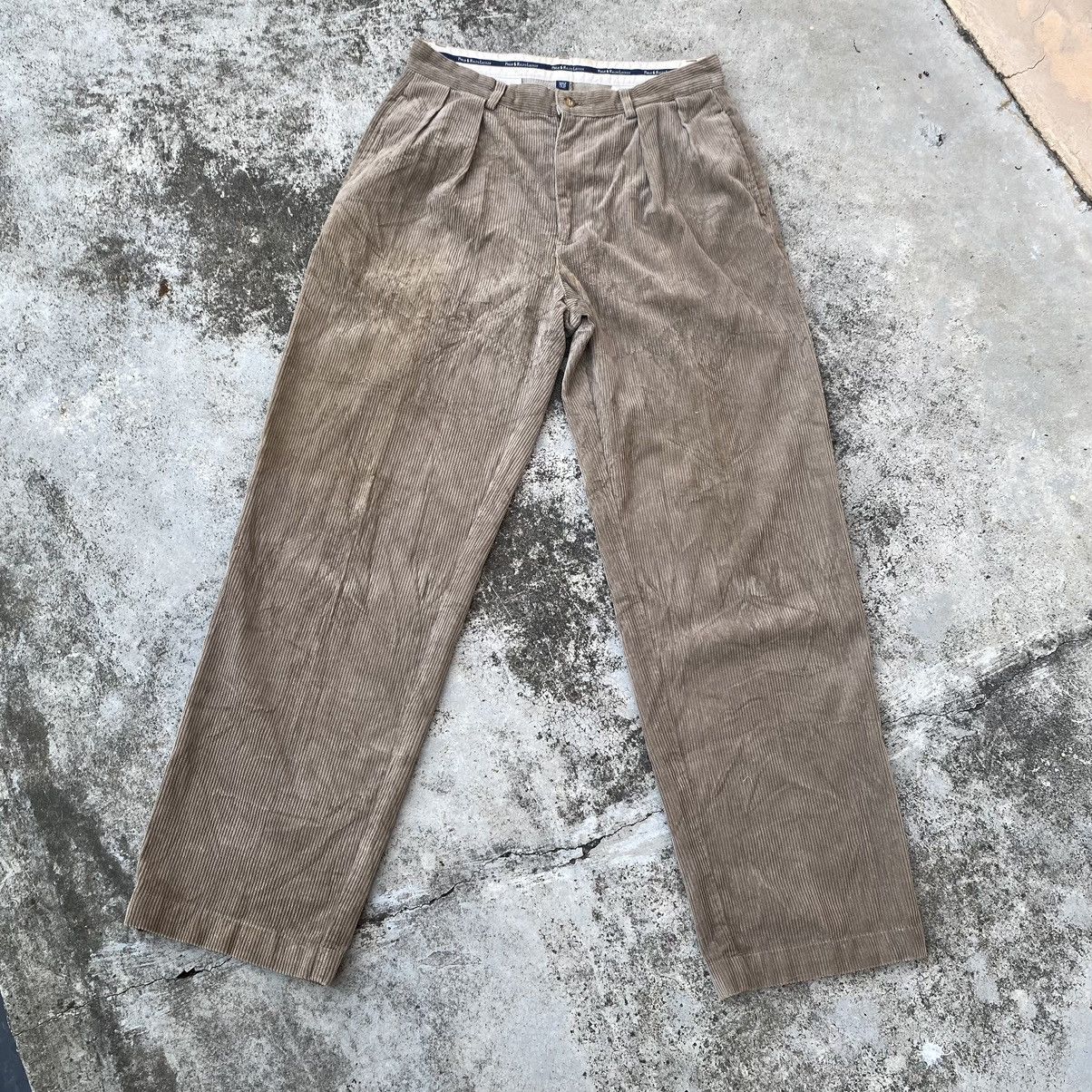 Polo Ralph Lauren Vintage Polo Ralph Lauren Corduroy Pants Size US 31 - 4 Thumbnail