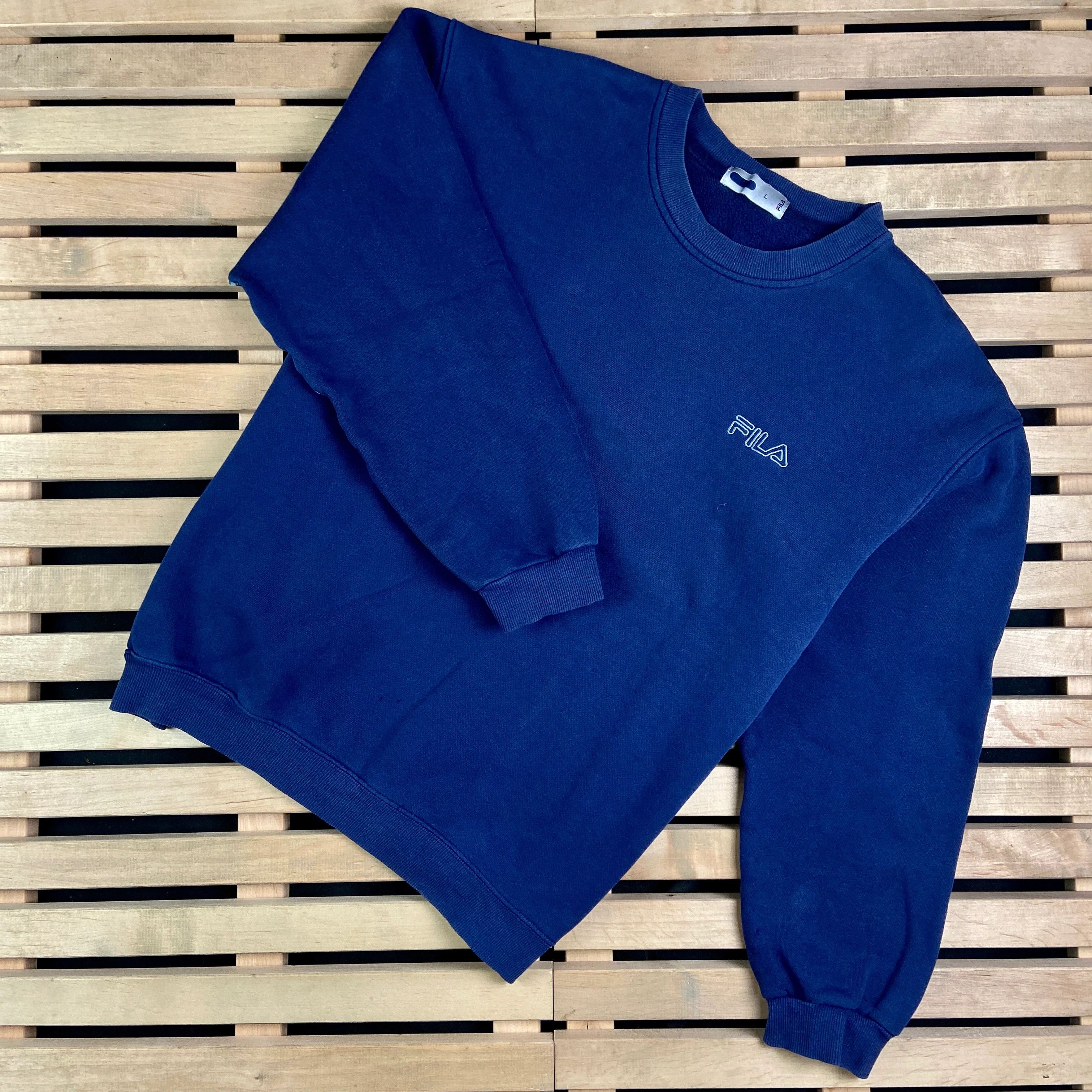 Fila × Vintage Mens Sweatshirt Fila Vintage Size L Size US L / EU 52-54 / 3 - 1 Thumbnail
