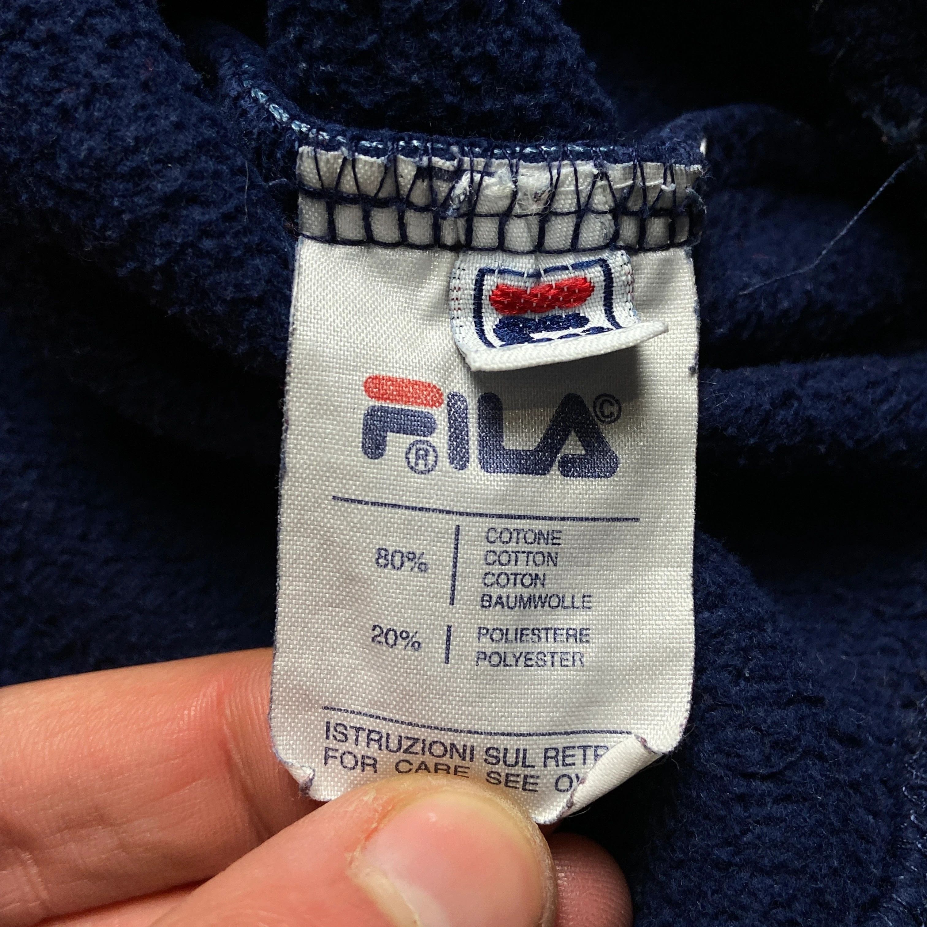 Fila × Vintage Mens Sweatshirt Fila Vintage Size L Size US L / EU 52-54 / 3 - 8 Thumbnail