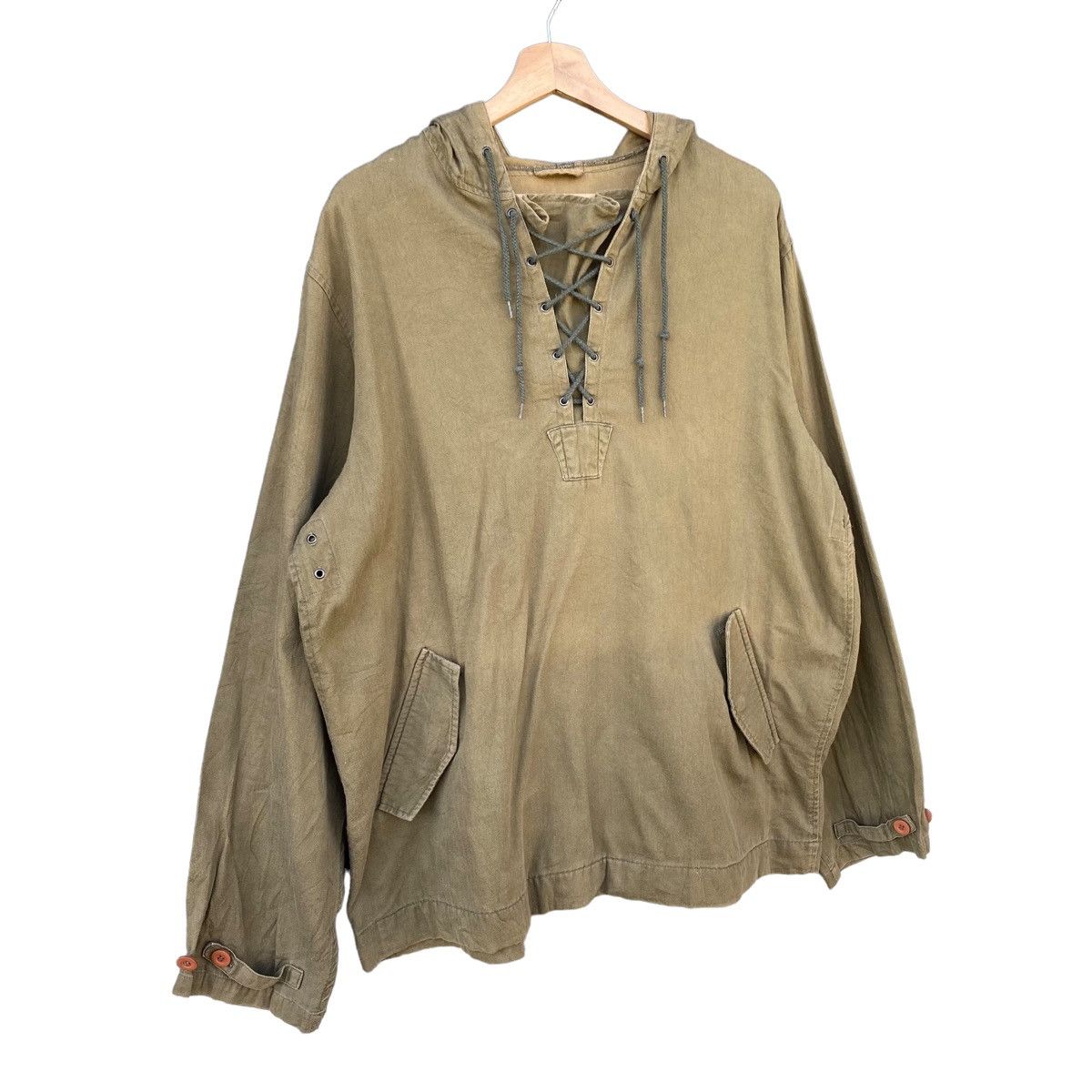 image of Vintage Hoodie Jacket Para. No 4711-21 (Sun Faded), Men's (Size Medium)