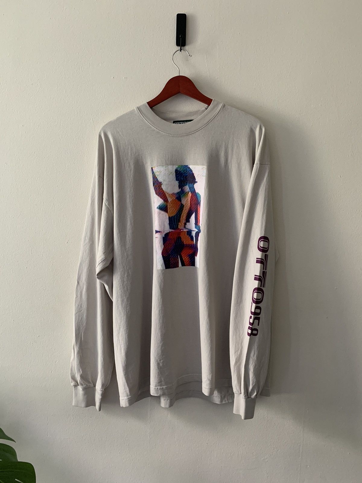 image of Kiko Kostadinov X Moran Moran X Kon Trubkovic Long Sleeve in Stone, Men's (Size XL)
