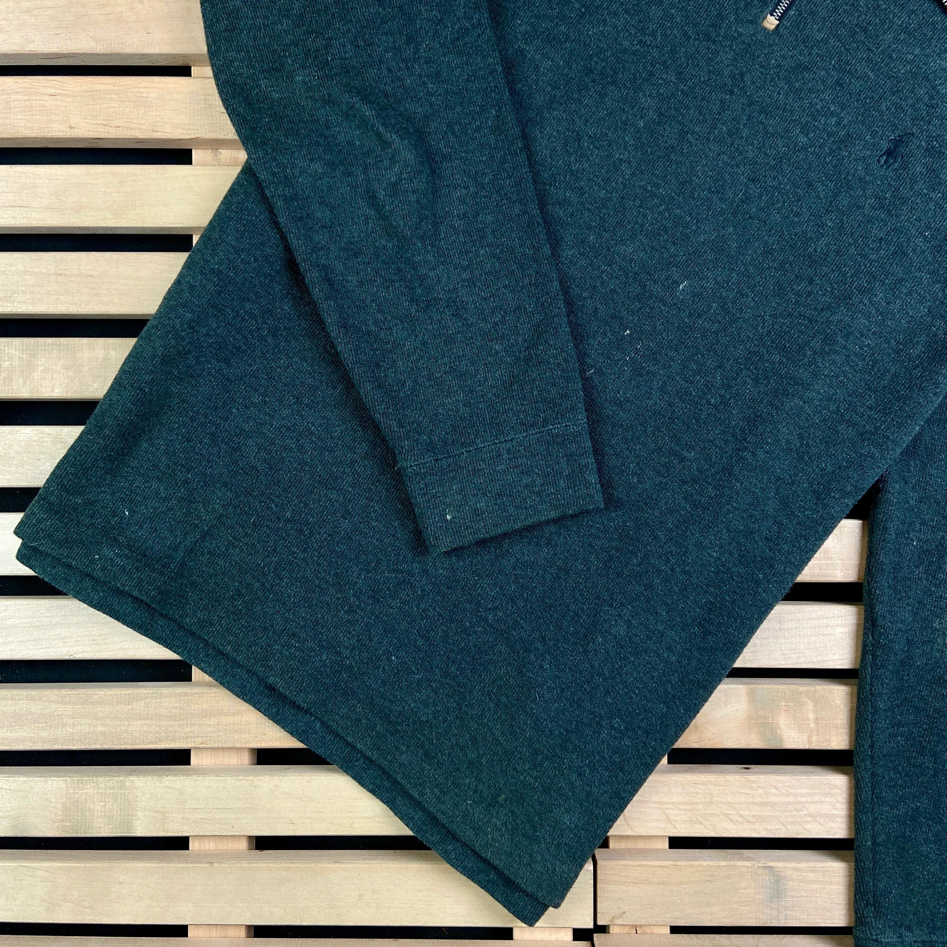 Polo Ralph Lauren × Ralph Lauren × Vintage Mens Sweatshirt Pullover Polo Ralph Lauren Vintage Size L Size US L / EU 52-54 / 3 - 3 Thumbnail