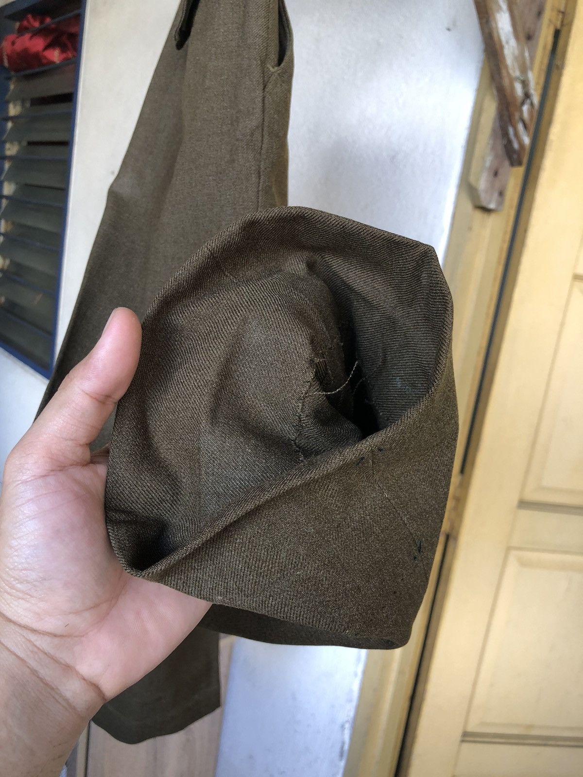 Vintage Rare❗️Vintage 40s Us Army 18oz Trousers Wool Pants Size US 26 / EU 42 - 11 Thumbnail