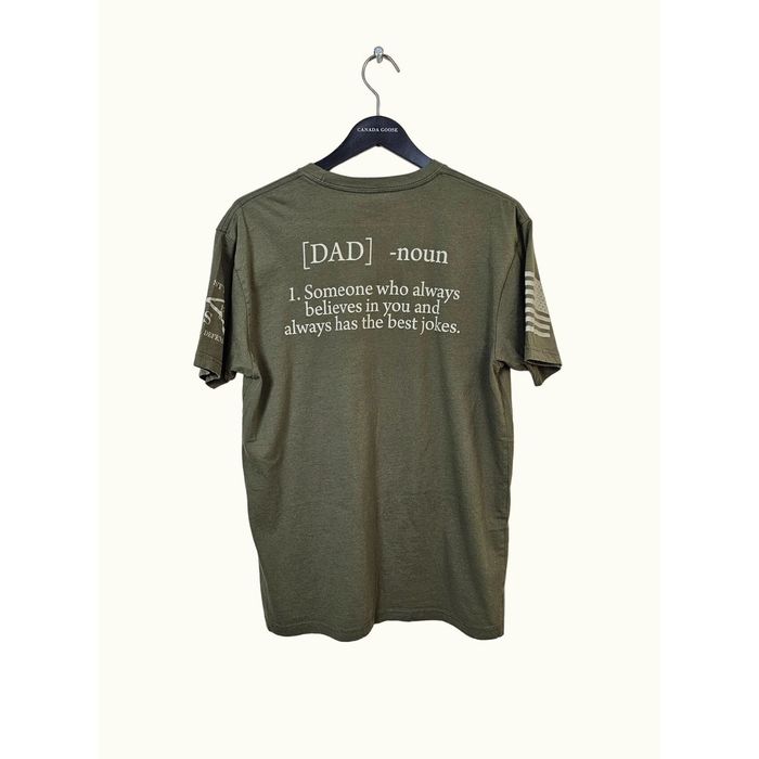 Grunt Style Grunt Style DAD Military Green T-Shirt | Grailed