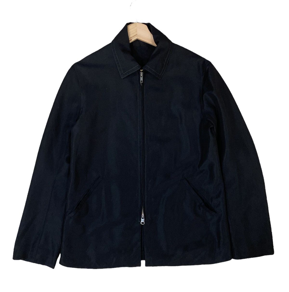 Yohji Yamamoto GRAILS🔥Y’S YOHJI YAMAMOTO LINEN ZIPPER JACKET Size US S / EU 44-46 / 1 - 2 Thumbnail