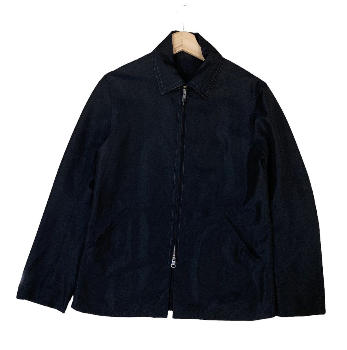 Yohji Yamamoto GRAILS🔥Y’S YOHJI YAMAMOTO LINEN ZIPPER JACKET Size US S / EU 44-46 / 1 - 3 Thumbnail