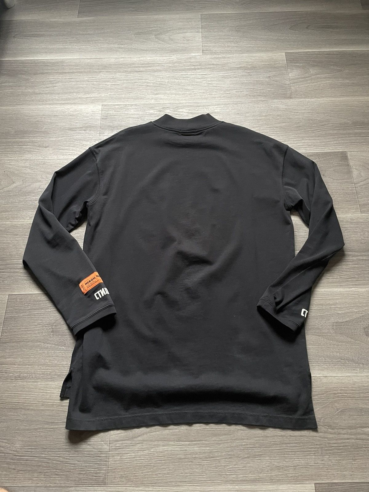 Heron Preston "Style" longsleeve mock neck shirt Size US S / EU 44-46 / 1 - 2 Thumbnail