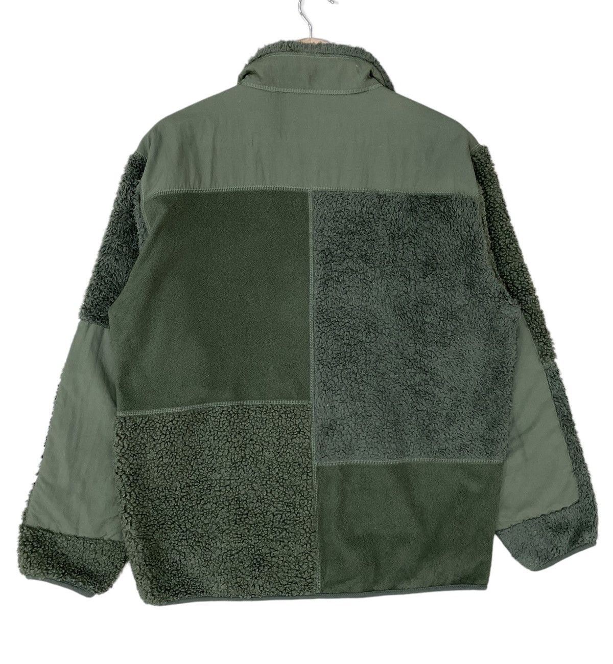 Engineered Garments × Uniqlo ⚡️EG X UNIQLO PATCHWORK SPLIT DEEP PILED FLEECE JACKET Size US M / EU 48-50 / 2 - 7 Thumbnail