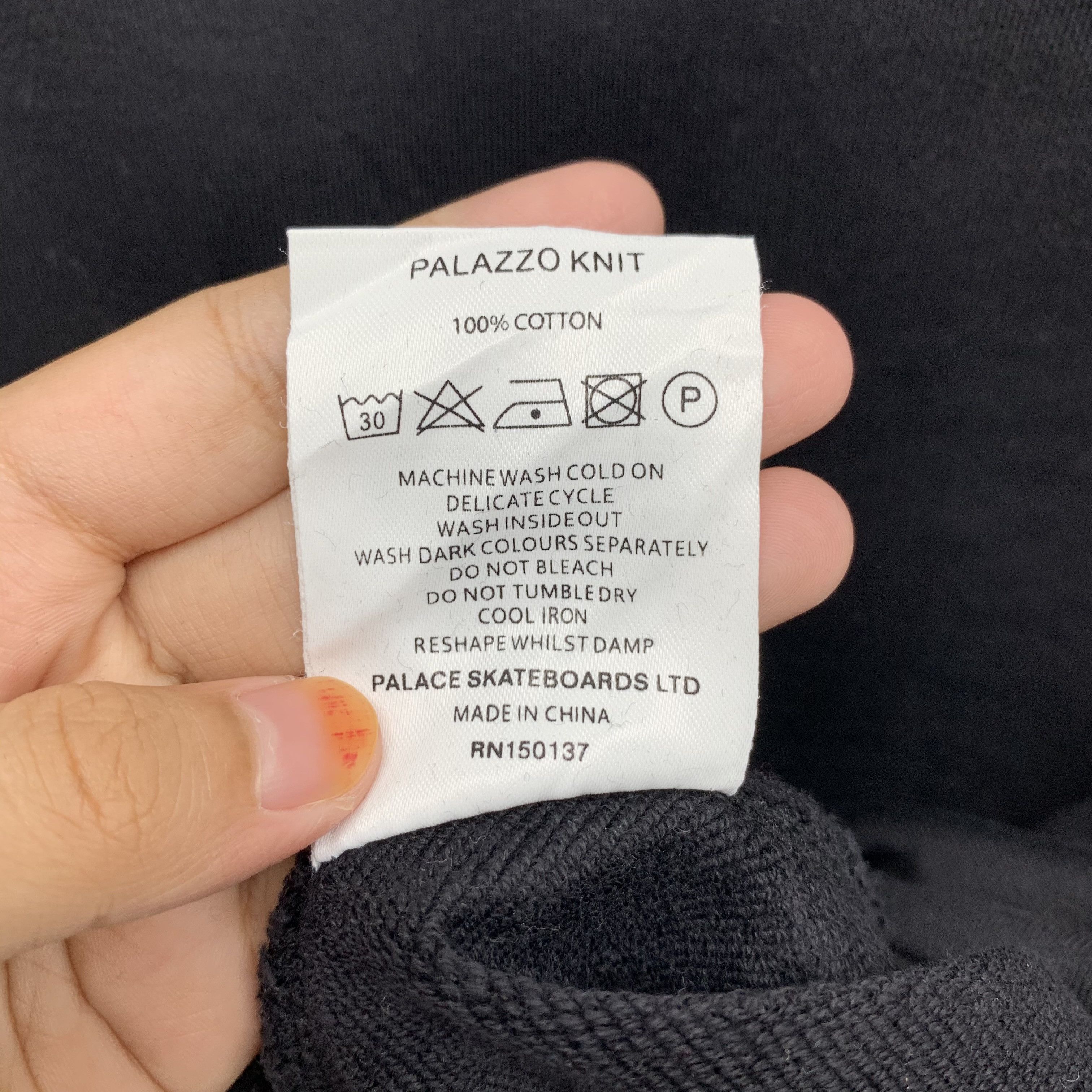 Palace Palace Back Big Logo Palazo Knit Sweatshirts #2953-111 Size US M / EU 48-50 / 2 - 9 Thumbnail