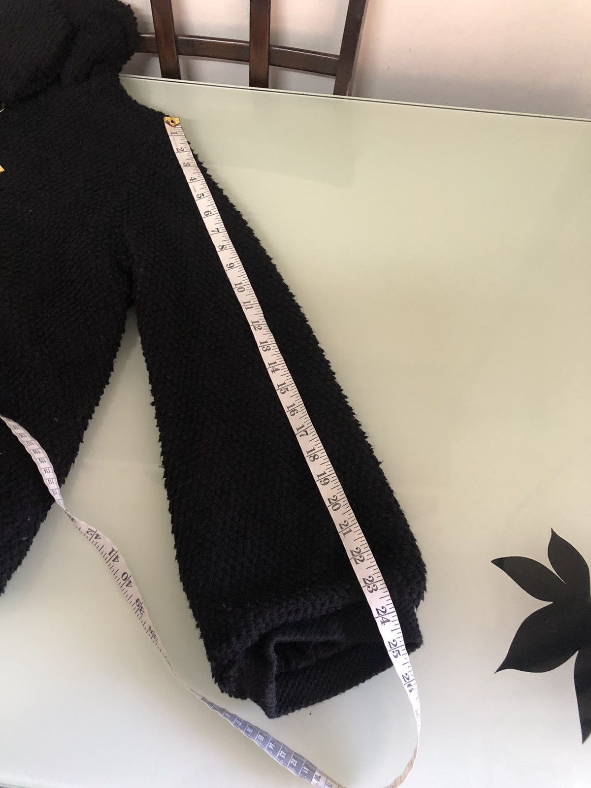 Issey Miyake Vintage Tsumori Chisato Black Boa Blouson Jackets Size L / US 10 / IT 46 - 23 Thumbnail