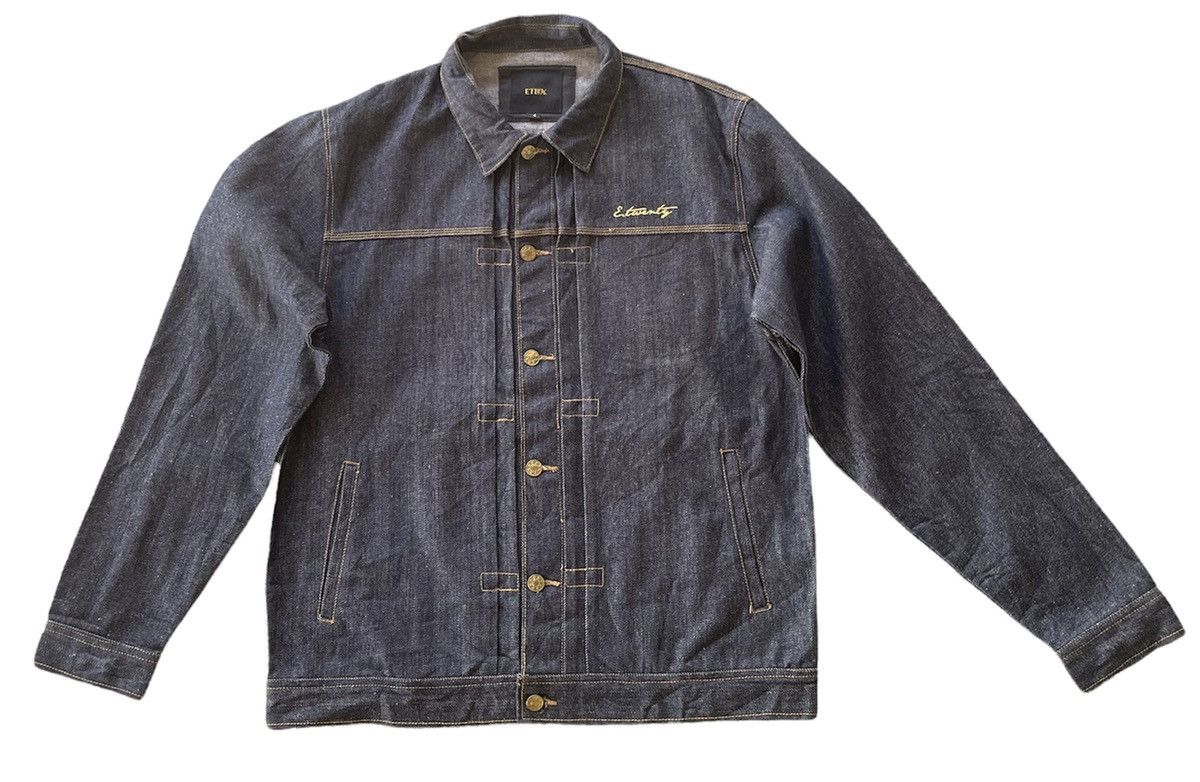 Japanese Brand ETBX DENIM JACKET JAPAN Size US M / EU 48-50 / 2 - 1 Thumbnail