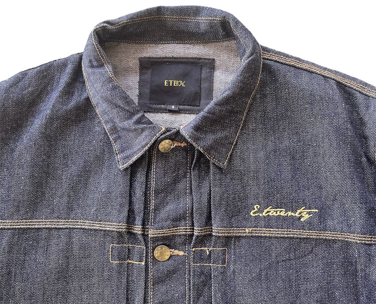 Japanese Brand ETBX DENIM JACKET JAPAN Size US M / EU 48-50 / 2 - 3 Thumbnail