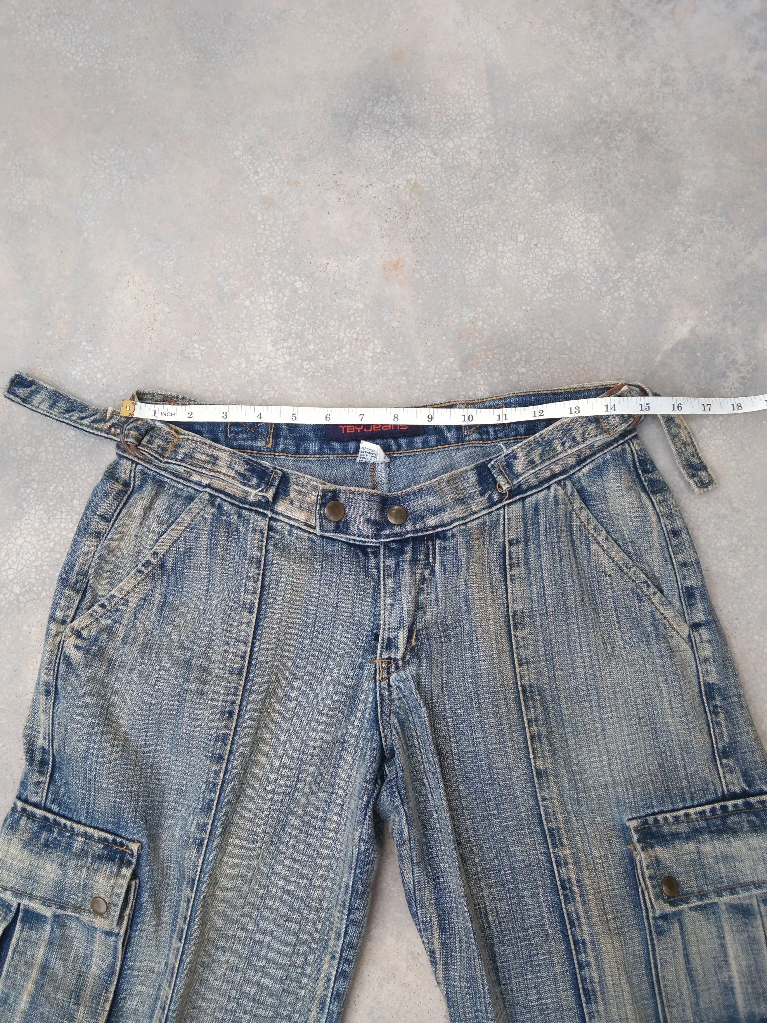 Japanese Brand × Jean × Vintage Vintage TBY Wide Leg Jeans 29x32 Size US 29 - 7 Thumbnail