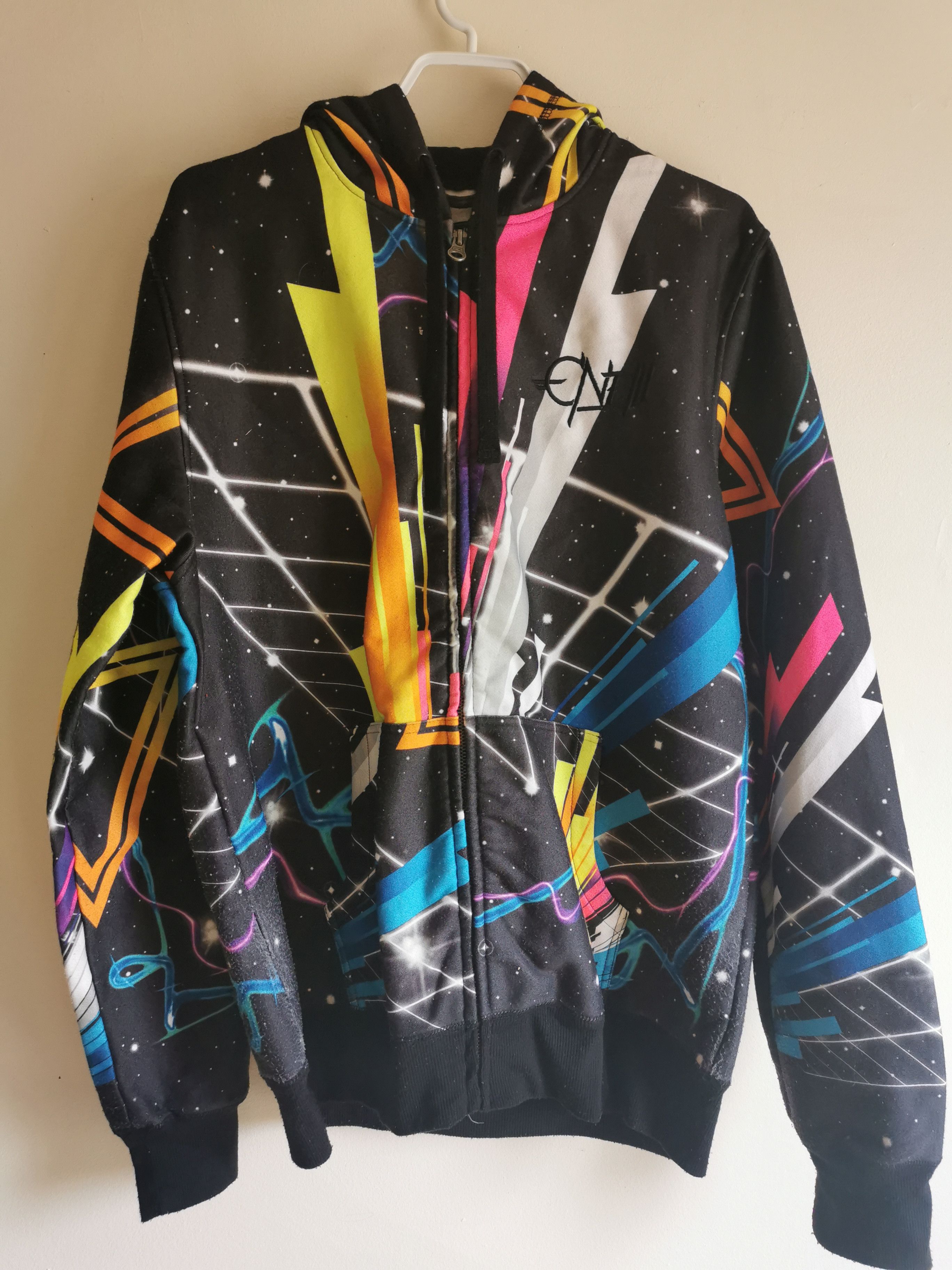 O'Neill Vintage O'Neill all over print hoodie/sweater/sweatshirt Size US L / EU 52-54 / 3 - 1 Thumbnail