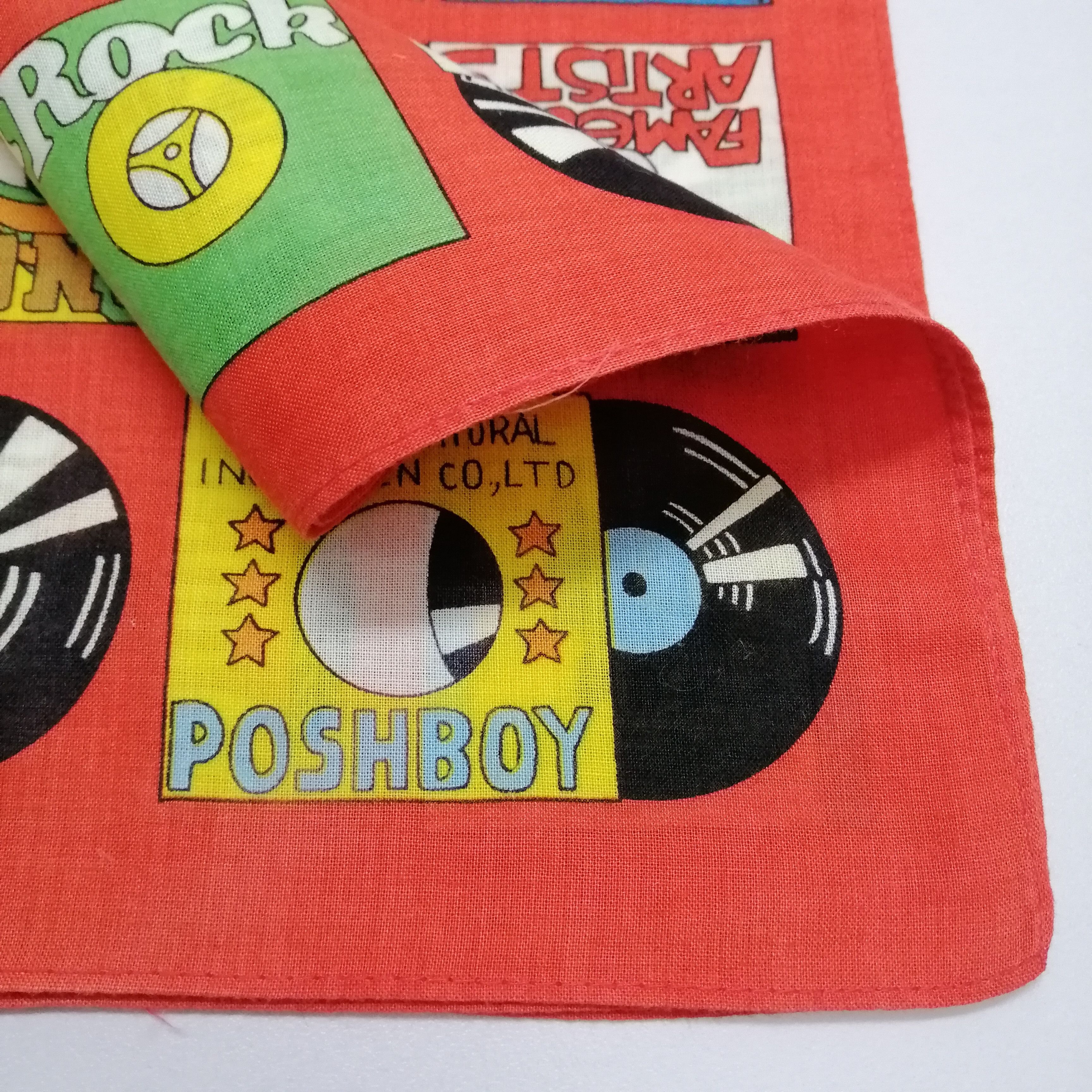 Vintage Poshboy Handkerchief/Neckerchief/Bandana-KD2036 Size ONE SIZE - 4 Thumbnail