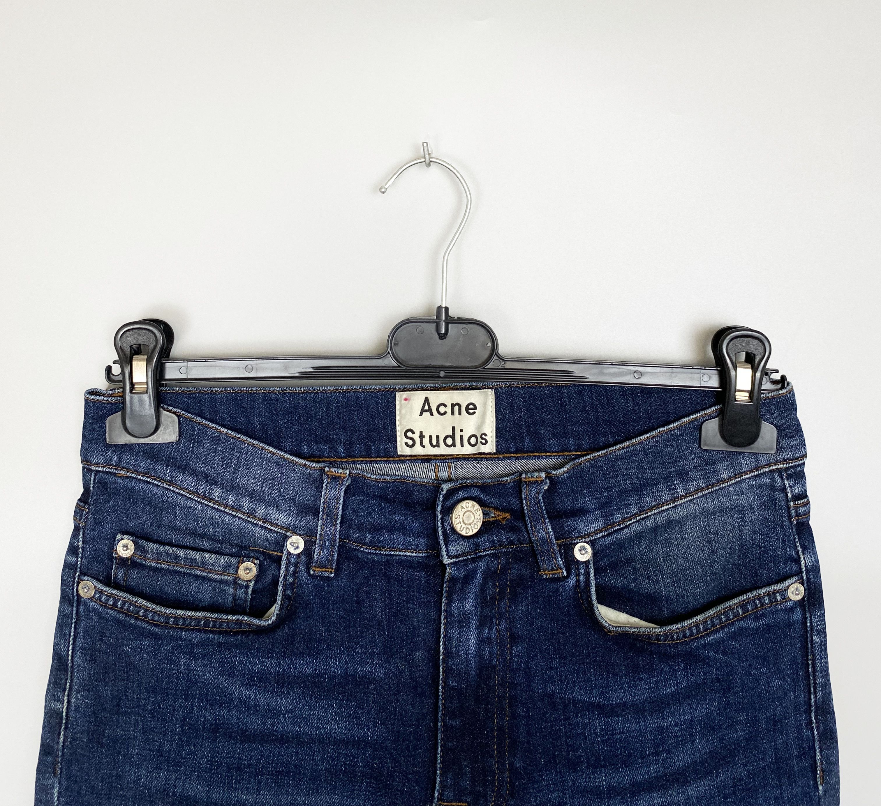 Acne Studios Acne Studios Thin Spaniel Vint Denim Jeans W29 L32 Size US 29 - 5 Thumbnail