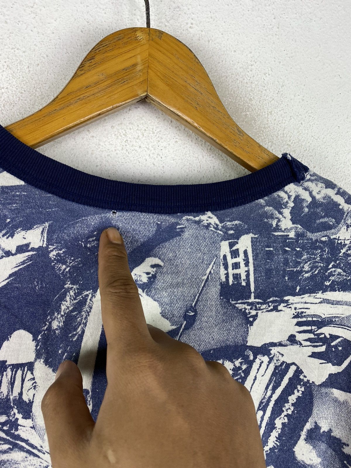 Beams Plus × Japanese Brand × Vintage BEAMS FULLPRINTS VINTAGE MOTIS DESIGN SHIRTS Size US M / EU 48-50 / 2 - 7 Thumbnail