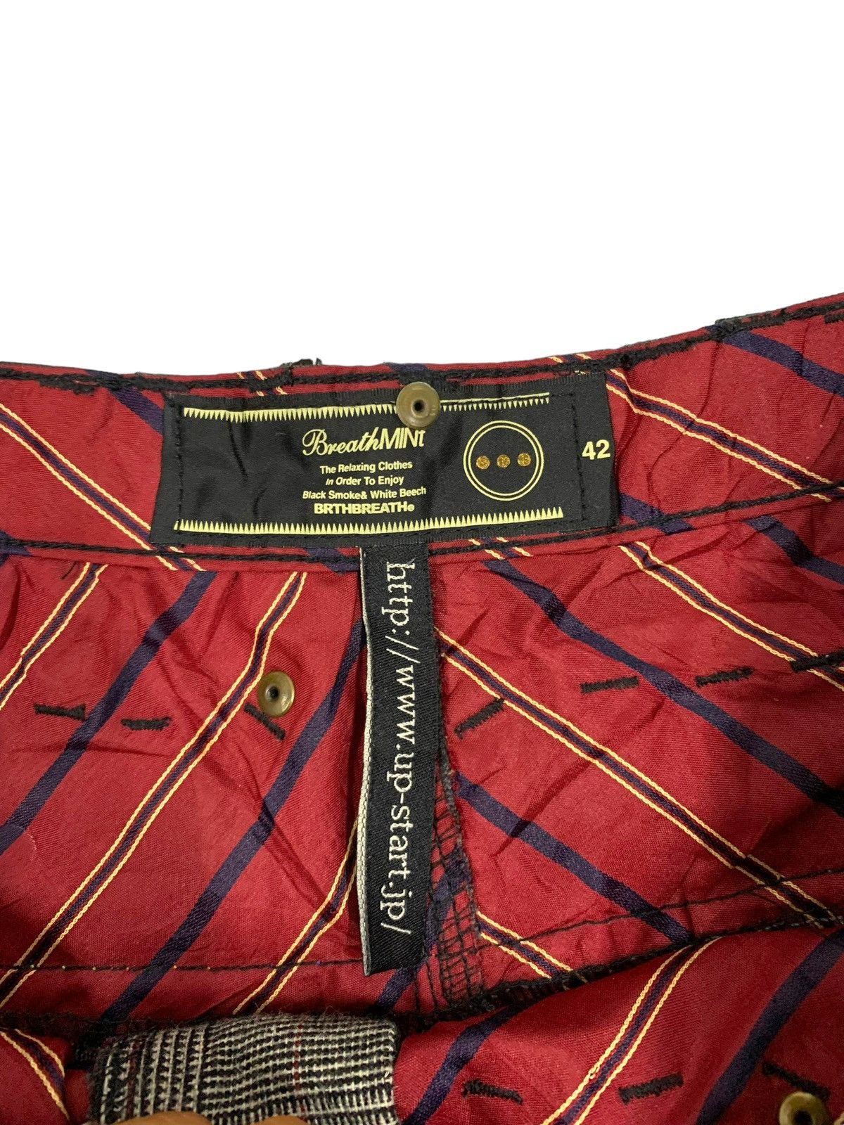 Japanese Brand × Seditionaries Vintage Seditionary Tartan Punk Not Dead Pants Size US 31 - 5 Thumbnail