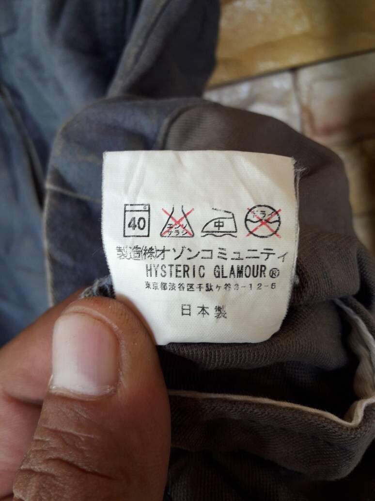 Hysteric Glamour × Japanese Brand × Vintage VINTAGE HYSTERIC GLAMOUR DENIM JACKET Size US S / EU 44-46 / 1 - 5 Thumbnail