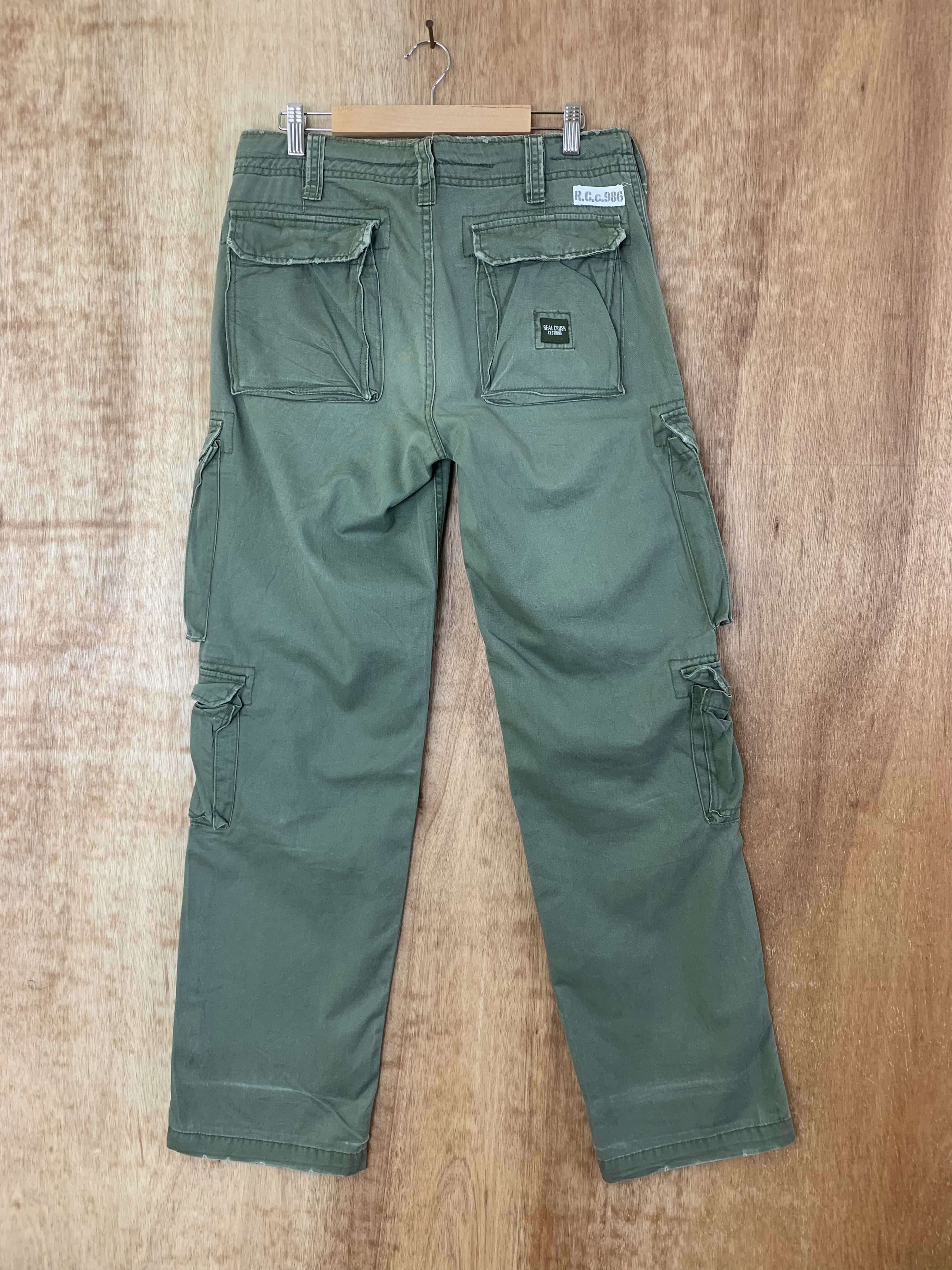 Japanese Brand Cargo Pants RCC Cargo Multipocket Bondage Seditionaries Size US 30 / EU 46 - 3 Thumbnail