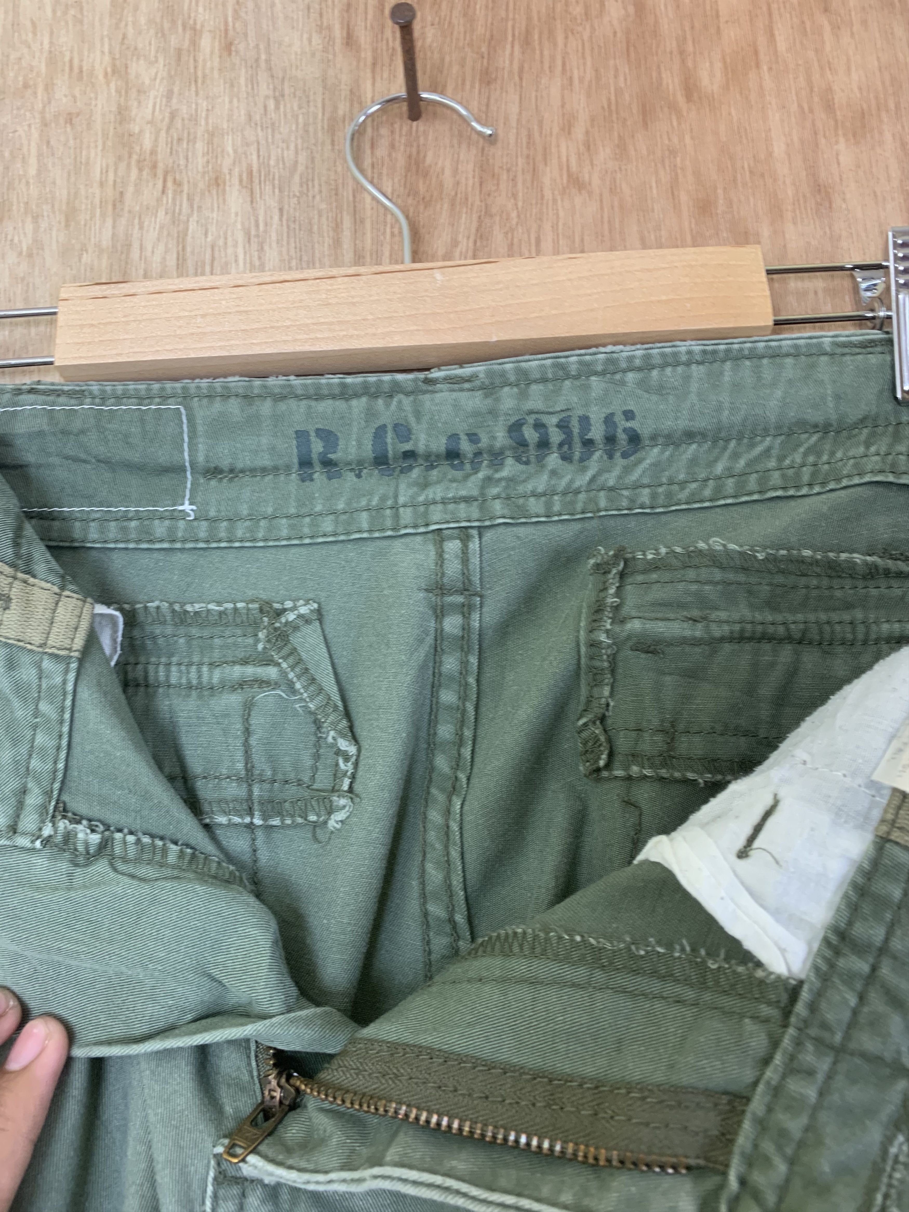 Japanese Brand Cargo Pants RCC Cargo Multipocket Bondage Seditionaries Size US 30 / EU 46 - 11 Thumbnail