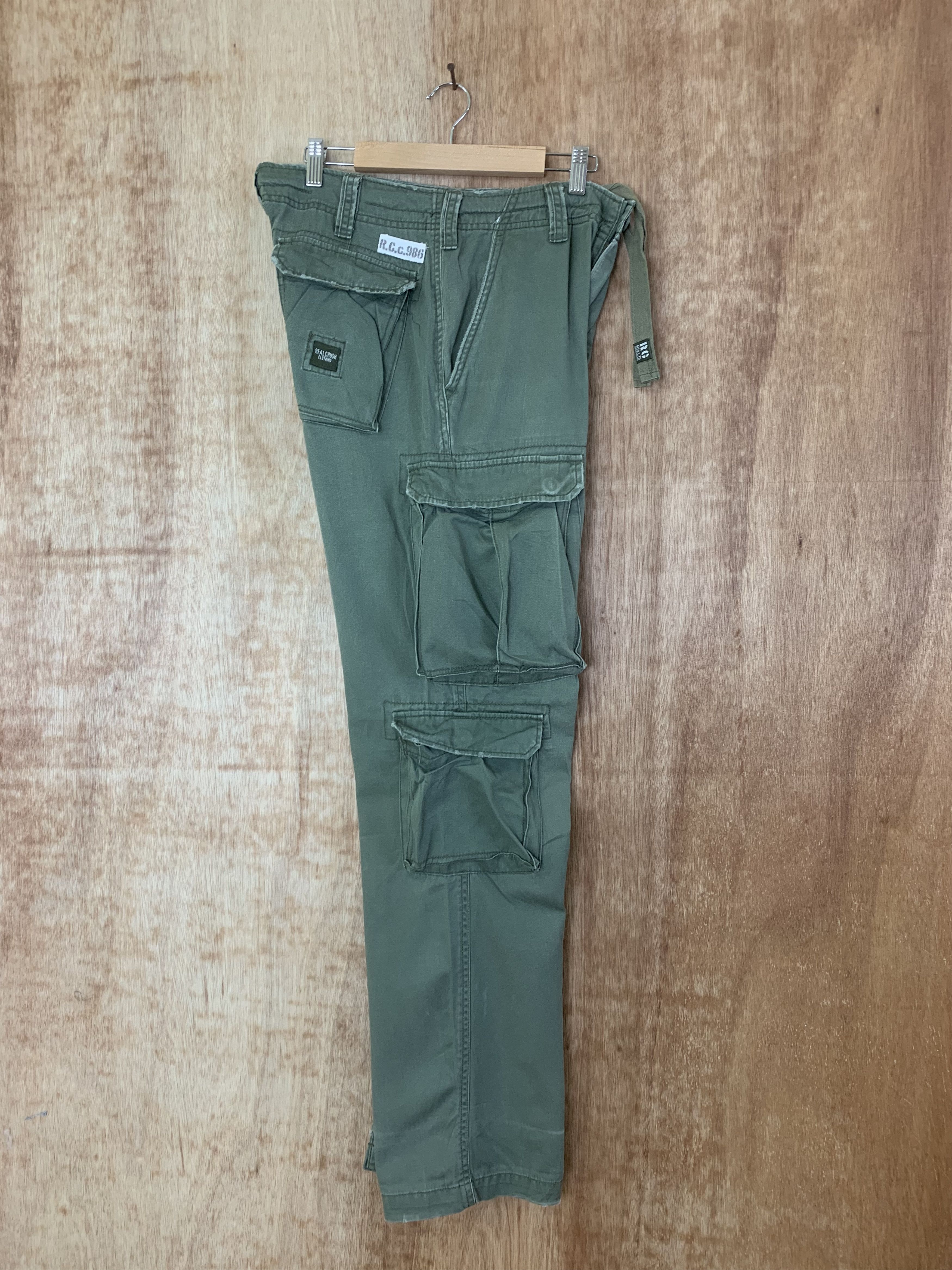 Japanese Brand Cargo Pants RCC Cargo Multipocket Bondage Seditionaries Size US 30 / EU 46 - 2 Thumbnail