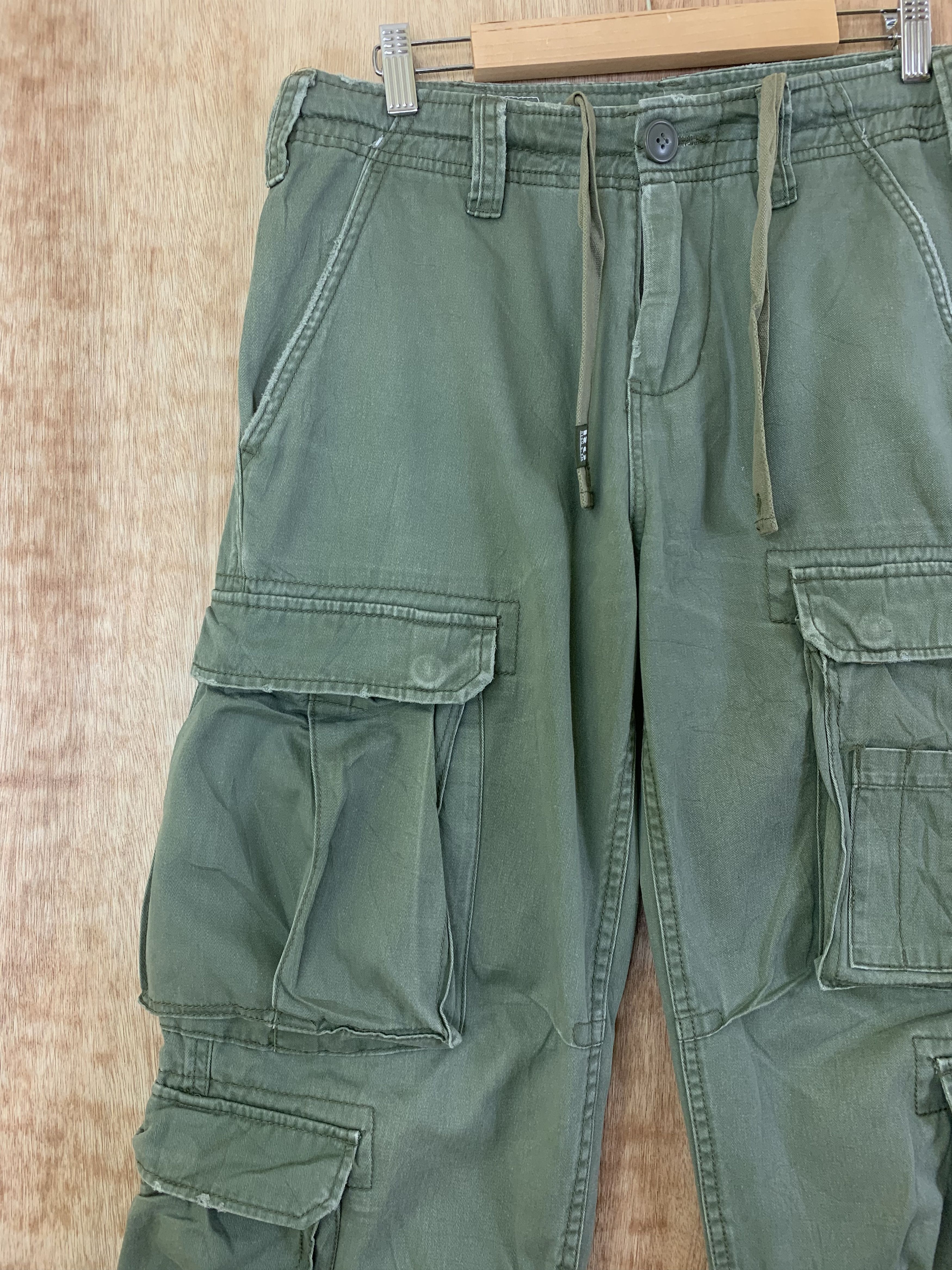 Japanese Brand Cargo Pants RCC Cargo Multipocket Bondage Seditionaries Size US 30 / EU 46 - 6 Thumbnail