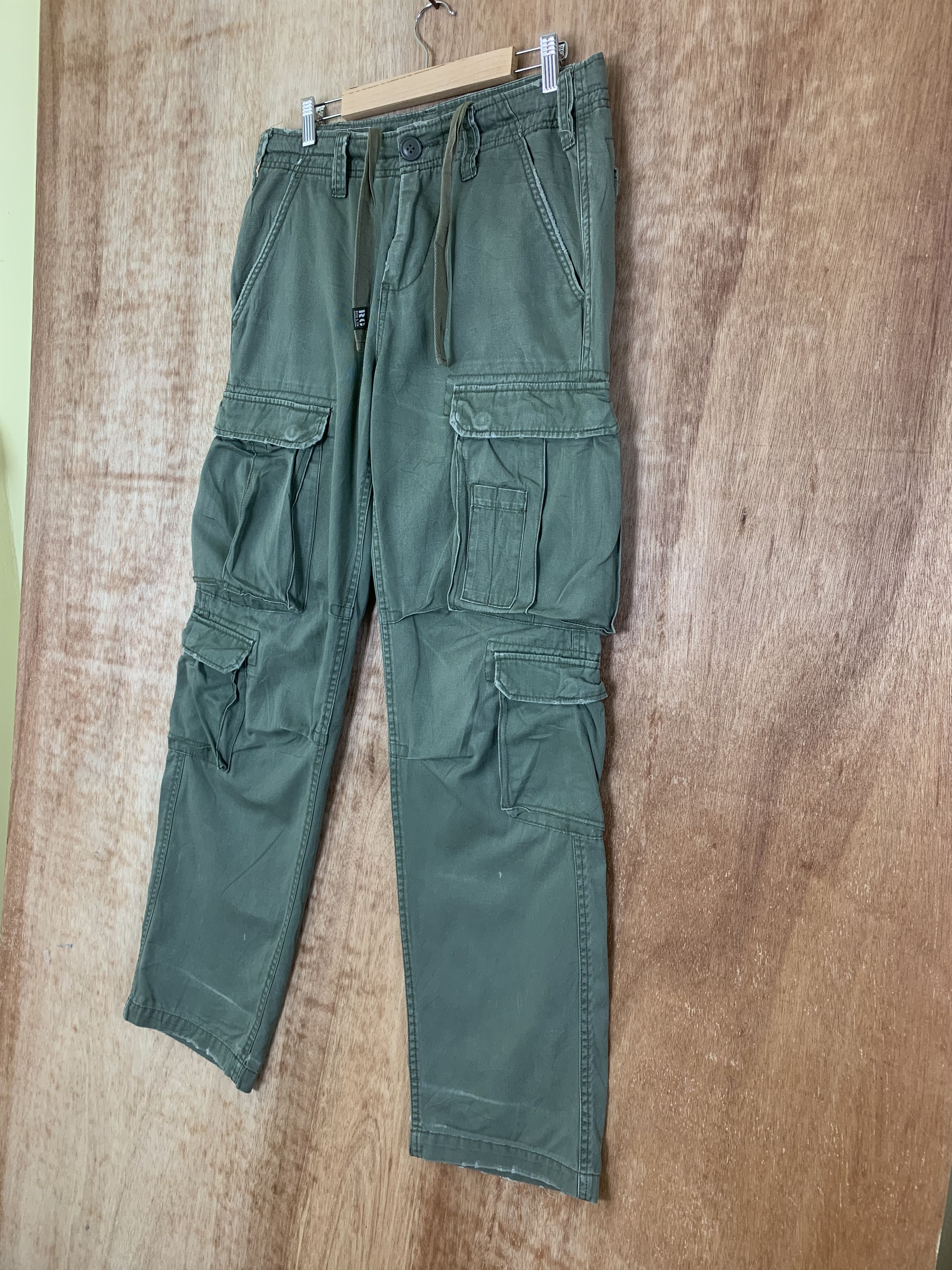 Japanese Brand Cargo Pants RCC Cargo Multipocket Bondage Seditionaries Size US 30 / EU 46 - 14 Thumbnail