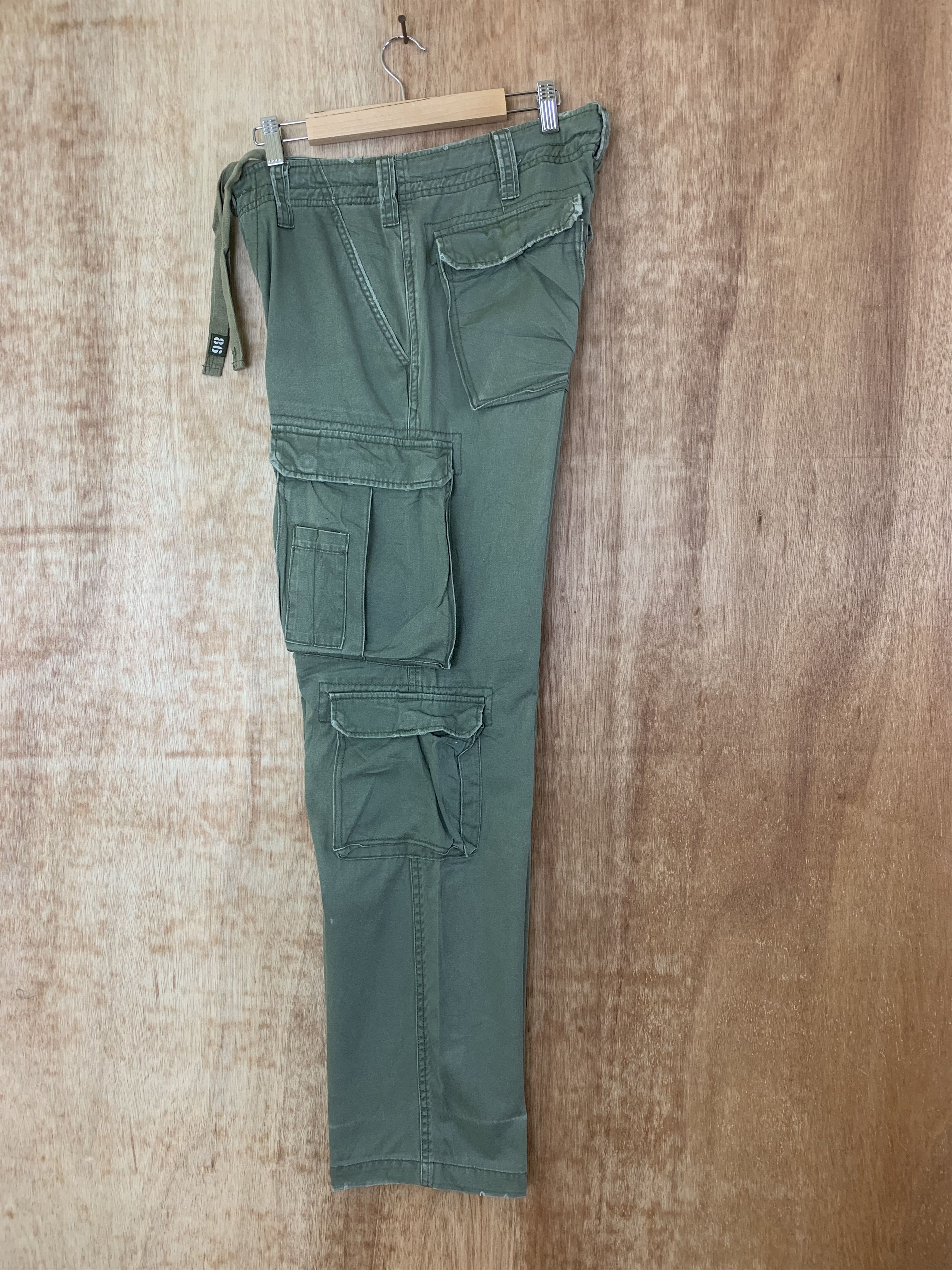 Japanese Brand Cargo Pants RCC Cargo Multipocket Bondage Seditionaries Size US 30 / EU 46 - 19 Thumbnail