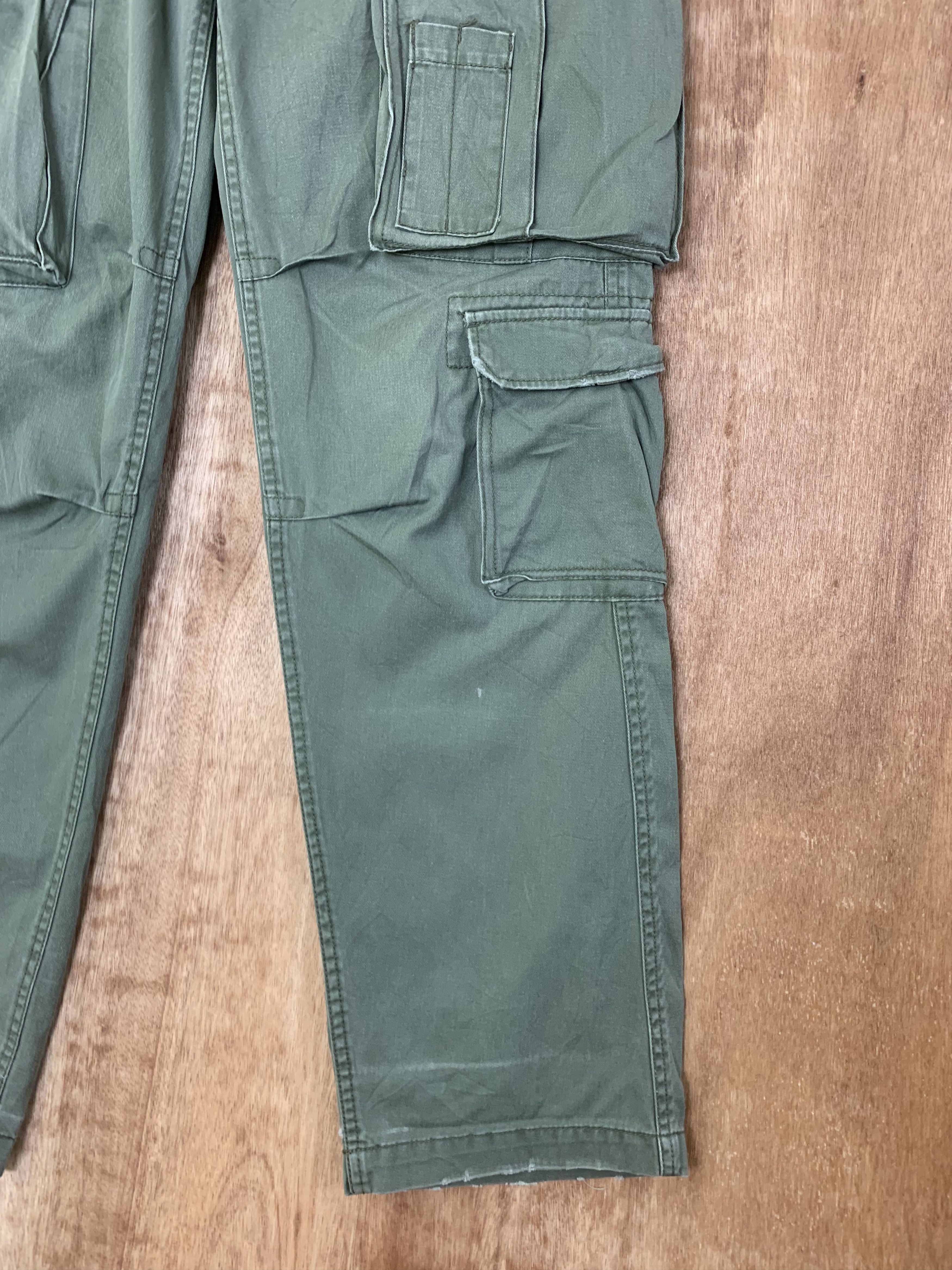 Japanese Brand Cargo Pants RCC Cargo Multipocket Bondage Seditionaries Size US 30 / EU 46 - 9 Thumbnail