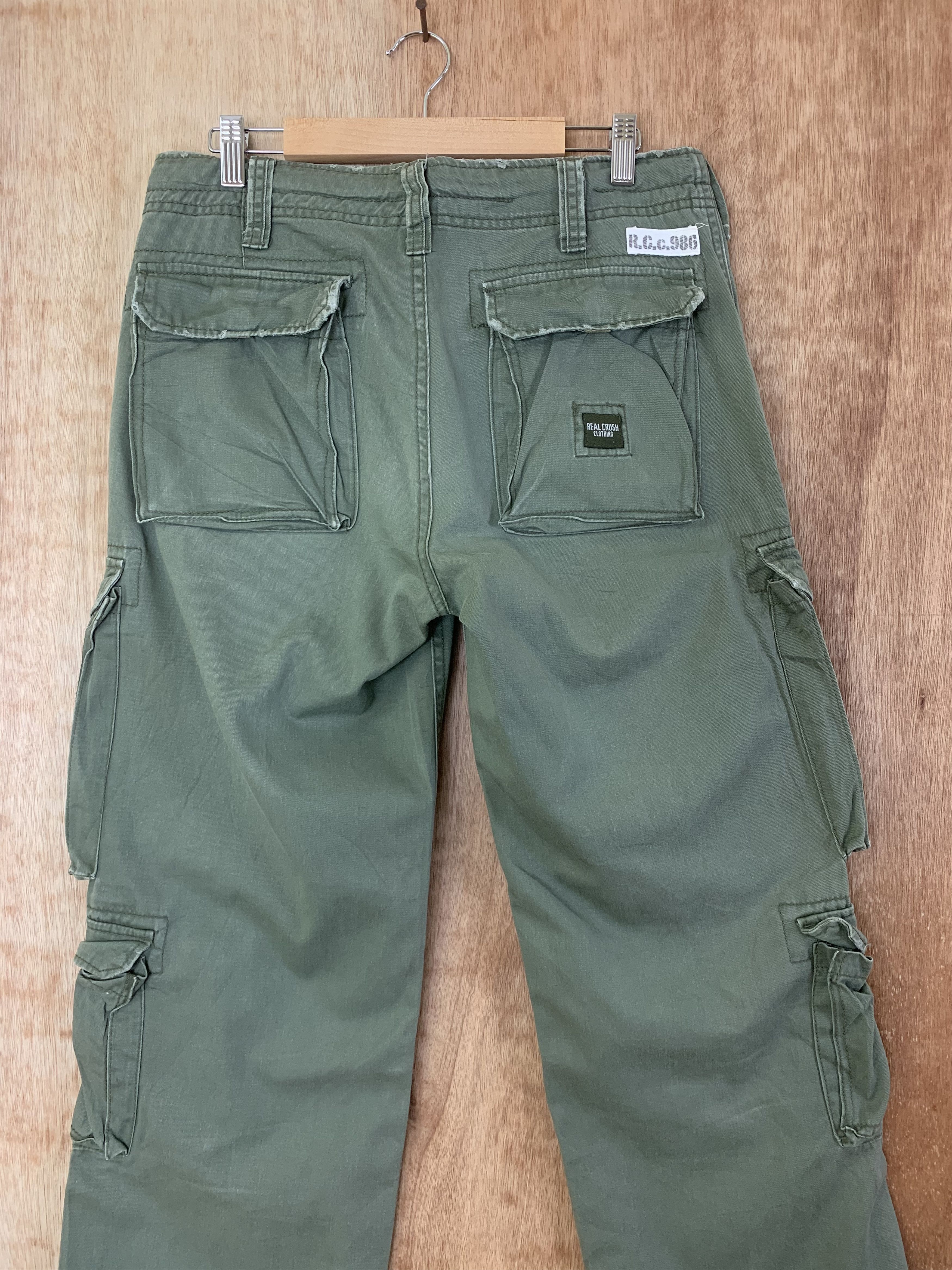 Japanese Brand Cargo Pants RCC Cargo Multipocket Bondage Seditionaries Size US 30 / EU 46 - 12 Thumbnail