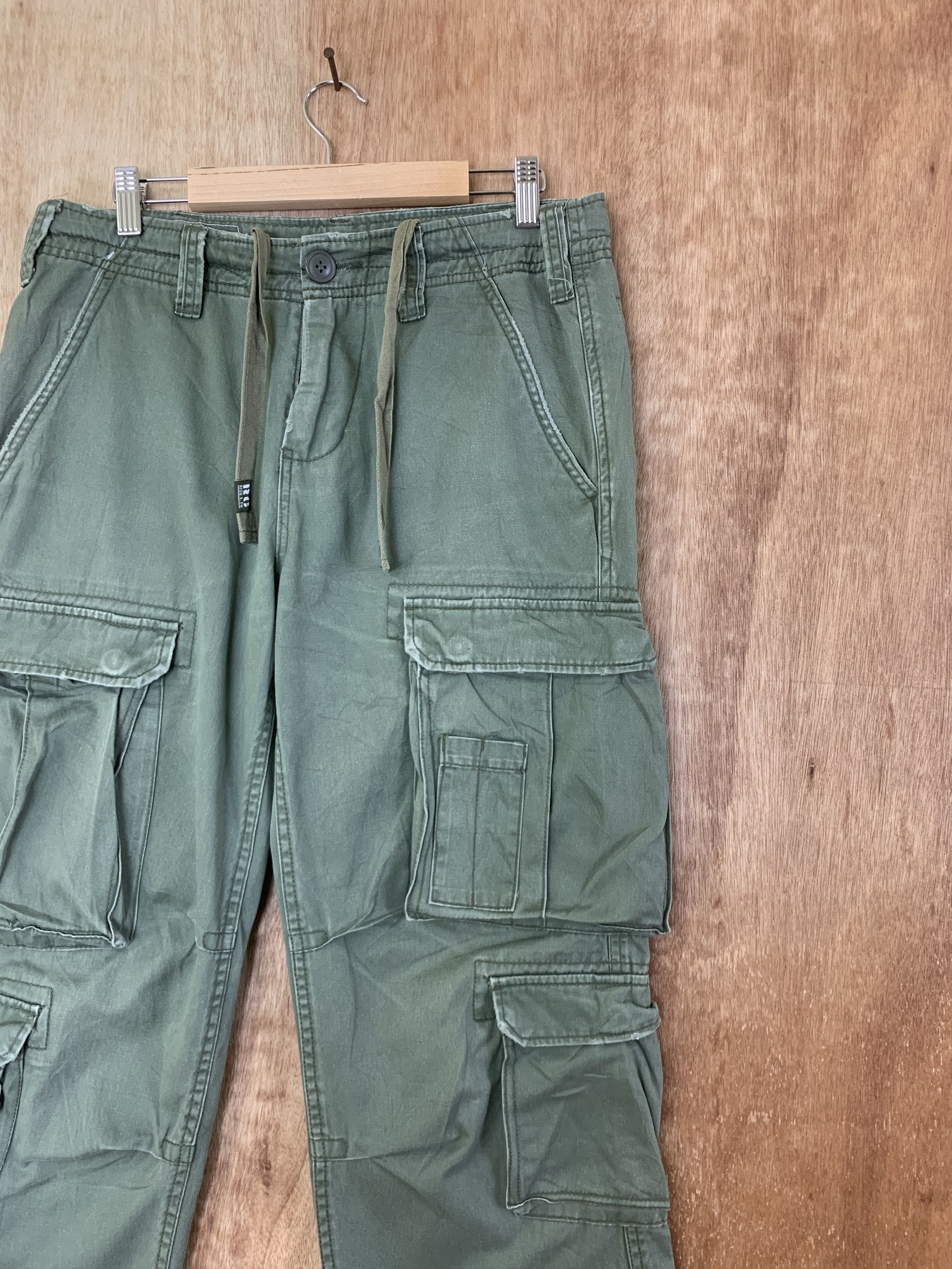 Japanese Brand Cargo Pants RCC Cargo Multipocket Bondage Seditionaries Size US 30 / EU 46 - 7 Thumbnail