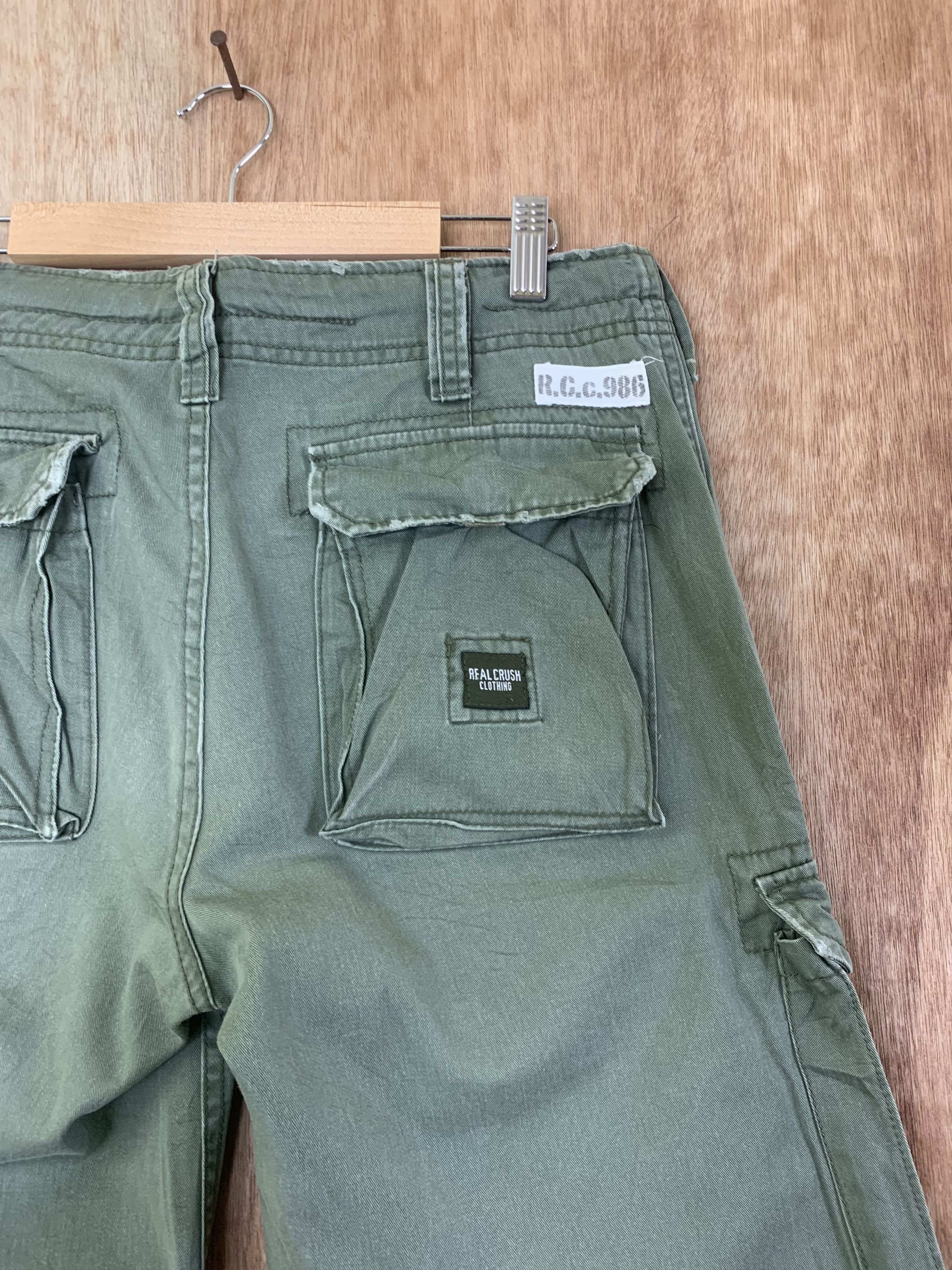 Japanese Brand Cargo Pants RCC Cargo Multipocket Bondage Seditionaries Size US 30 / EU 46 - 15 Thumbnail