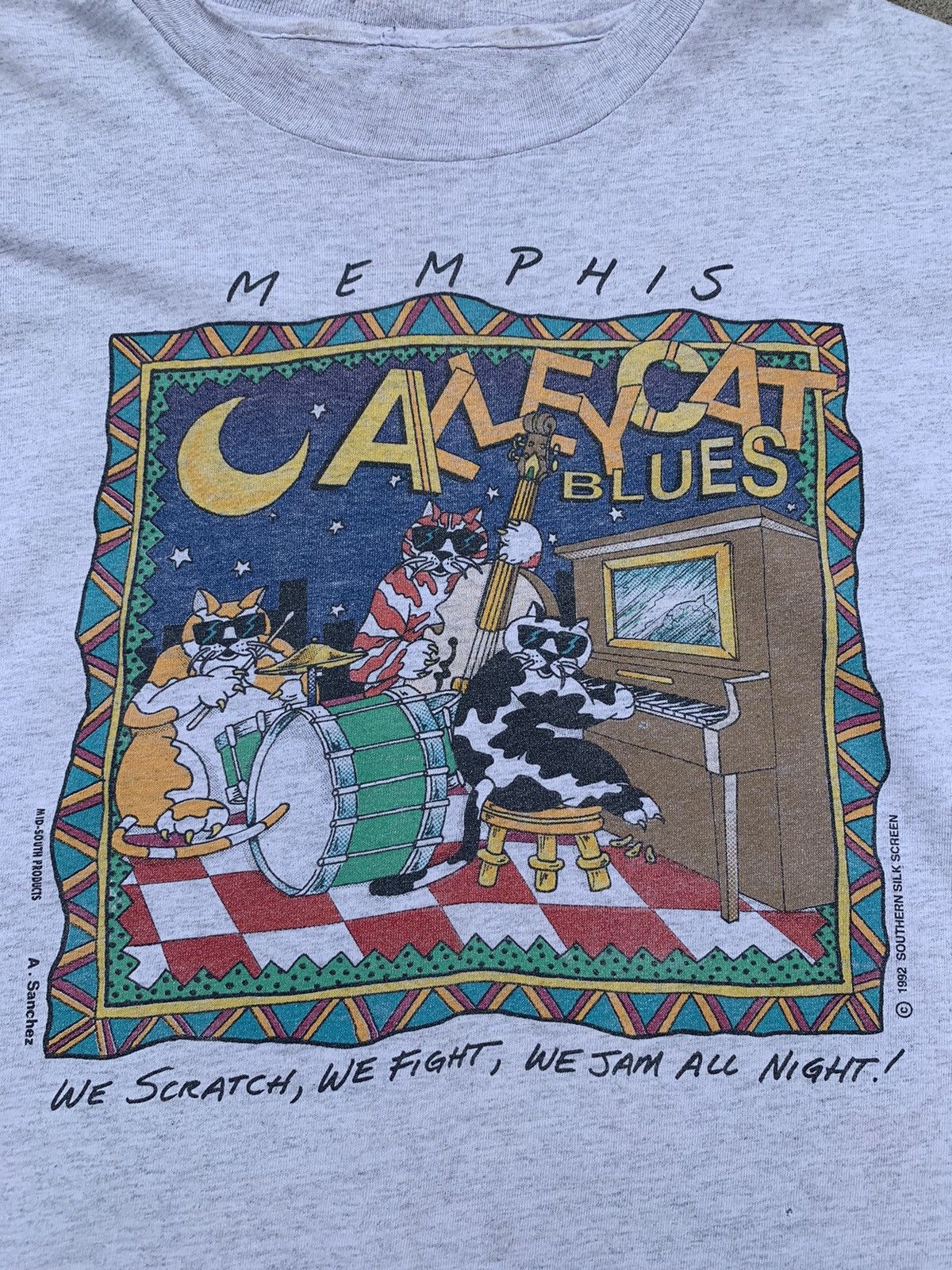 Band Tees Vintage 1992 Memphis Blues Festival Tee Size US XL / EU 56 / 4 - 3 Thumbnail