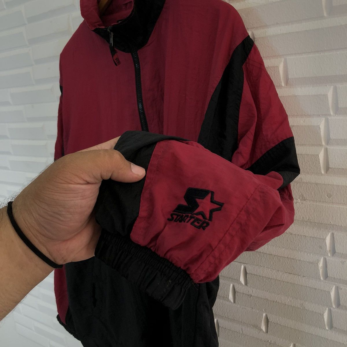 Starter VINTAGE STARTER ZIPPER JACKET ANORAK DESIGN Size US L / EU 52-54 / 3 - 6 Thumbnail