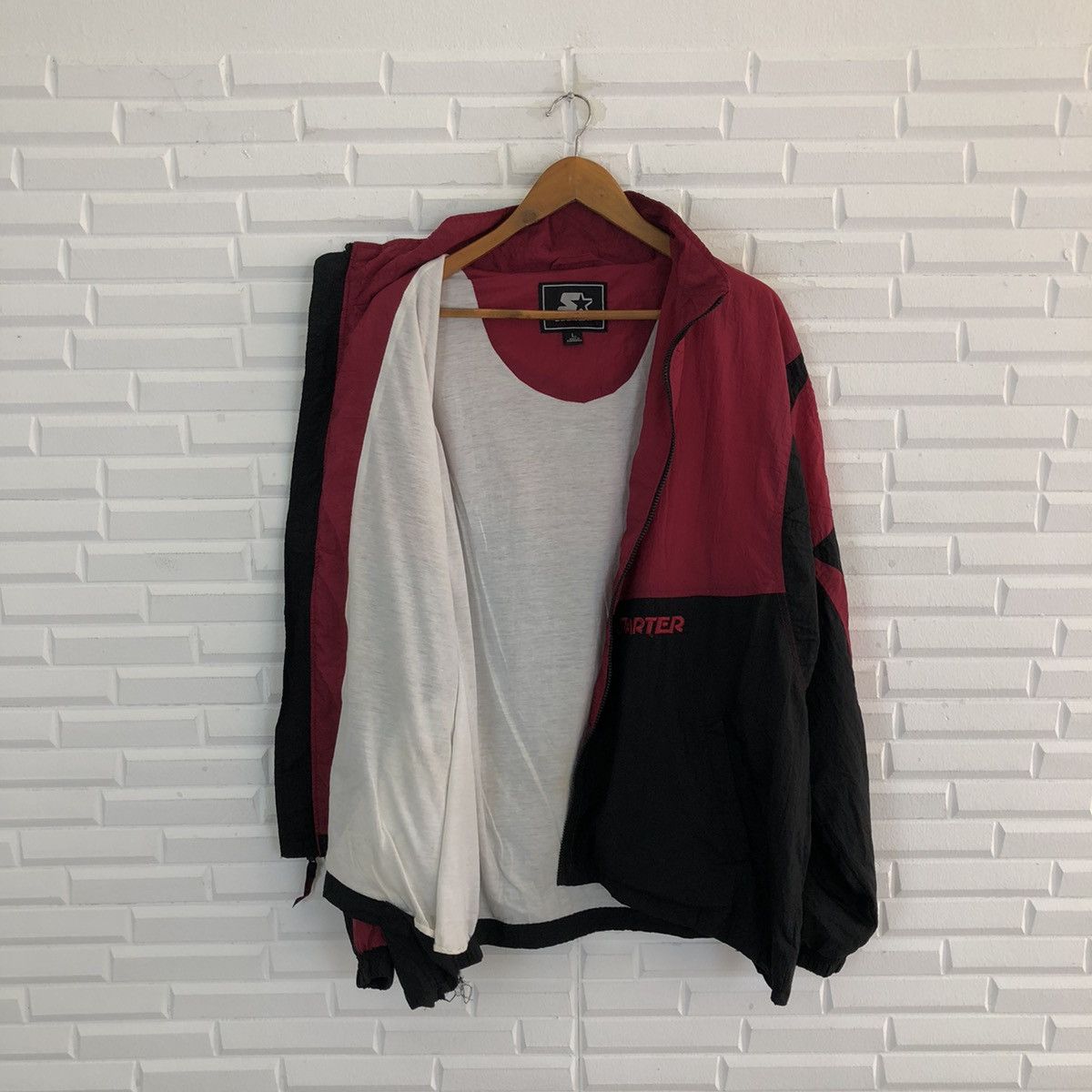 Starter VINTAGE STARTER ZIPPER JACKET ANORAK DESIGN Size US L / EU 52-54 / 3 - 11 Thumbnail