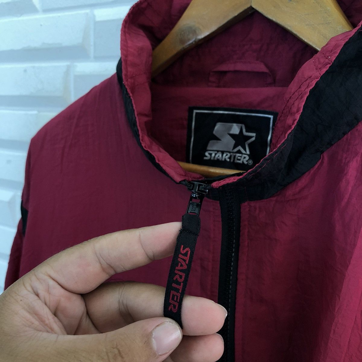Starter VINTAGE STARTER ZIPPER JACKET ANORAK DESIGN Size US L / EU 52-54 / 3 - 7 Thumbnail
