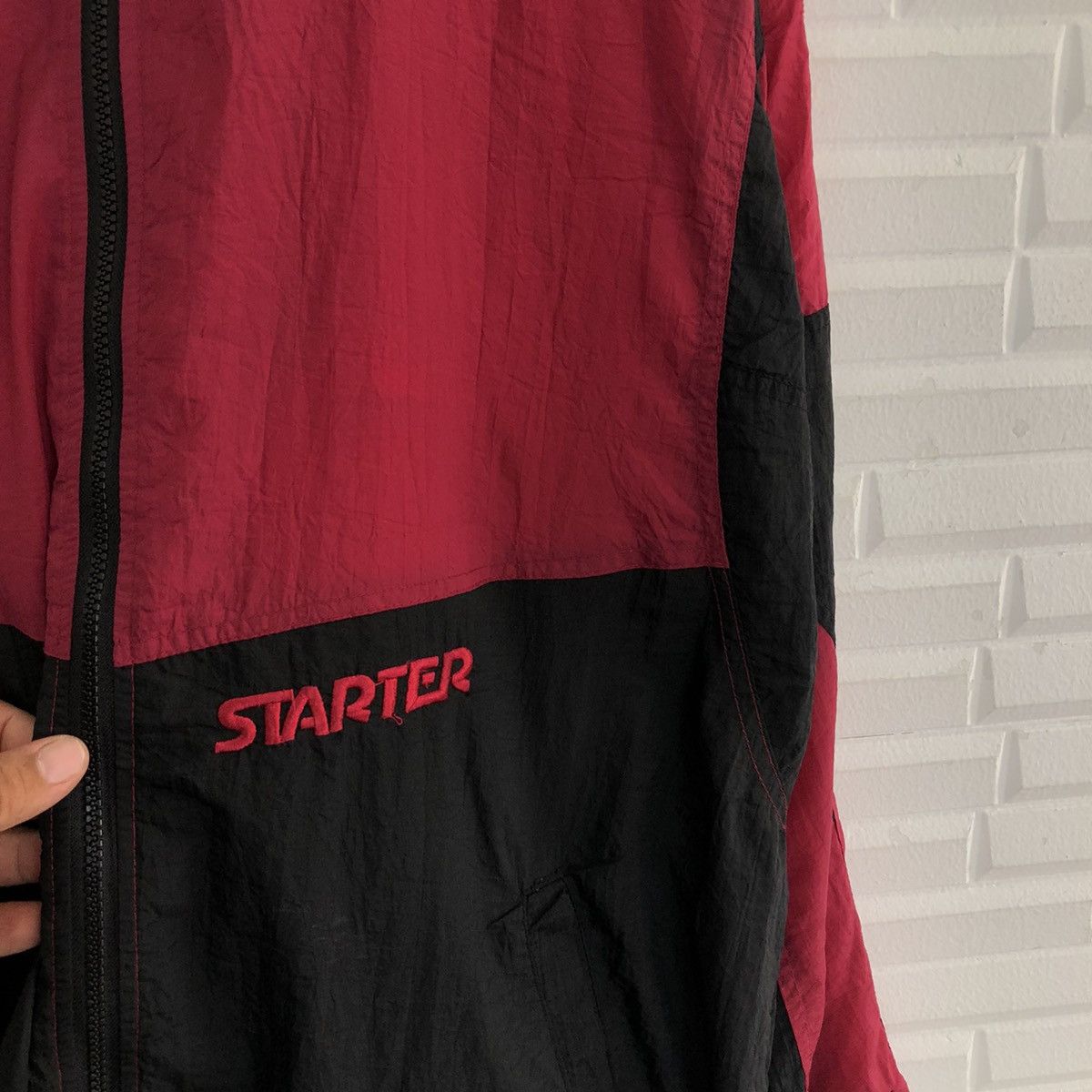 Starter VINTAGE STARTER ZIPPER JACKET ANORAK DESIGN Size US L / EU 52-54 / 3 - 5 Thumbnail